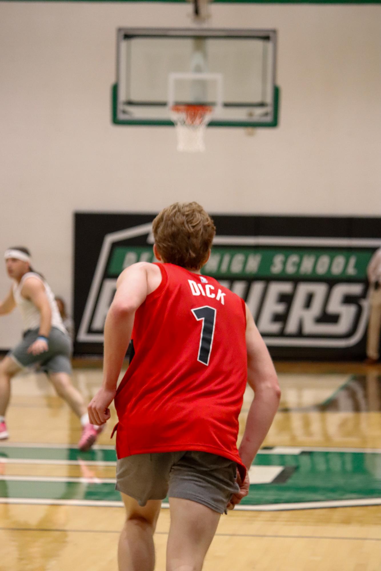 Seniors vs. Staff (Photos by Delainey Stephenson)