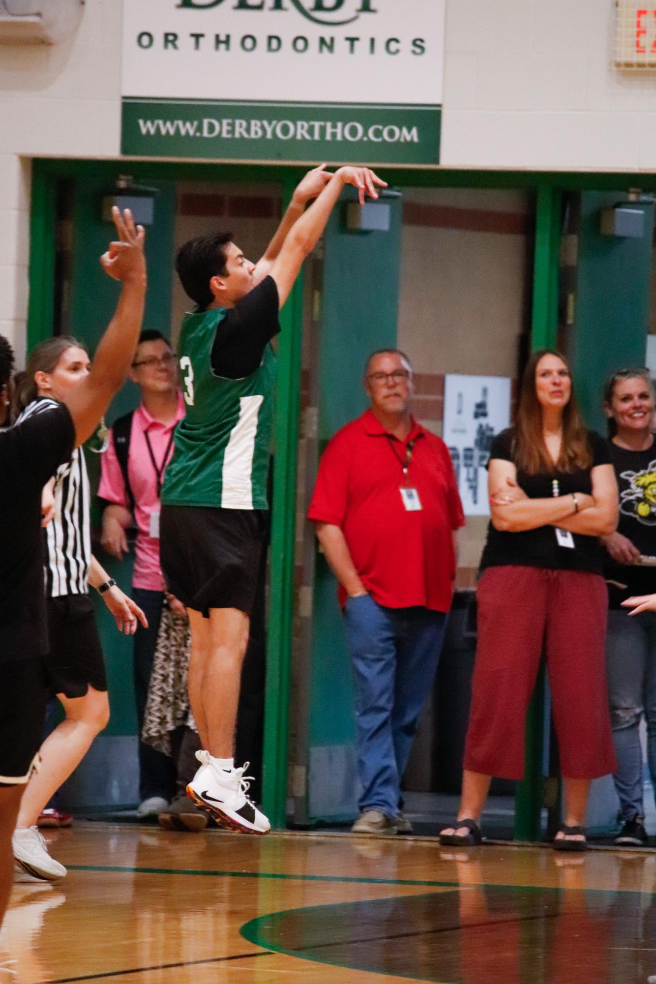 Seniors vs. Staff (Photos by Delainey Stephenson)