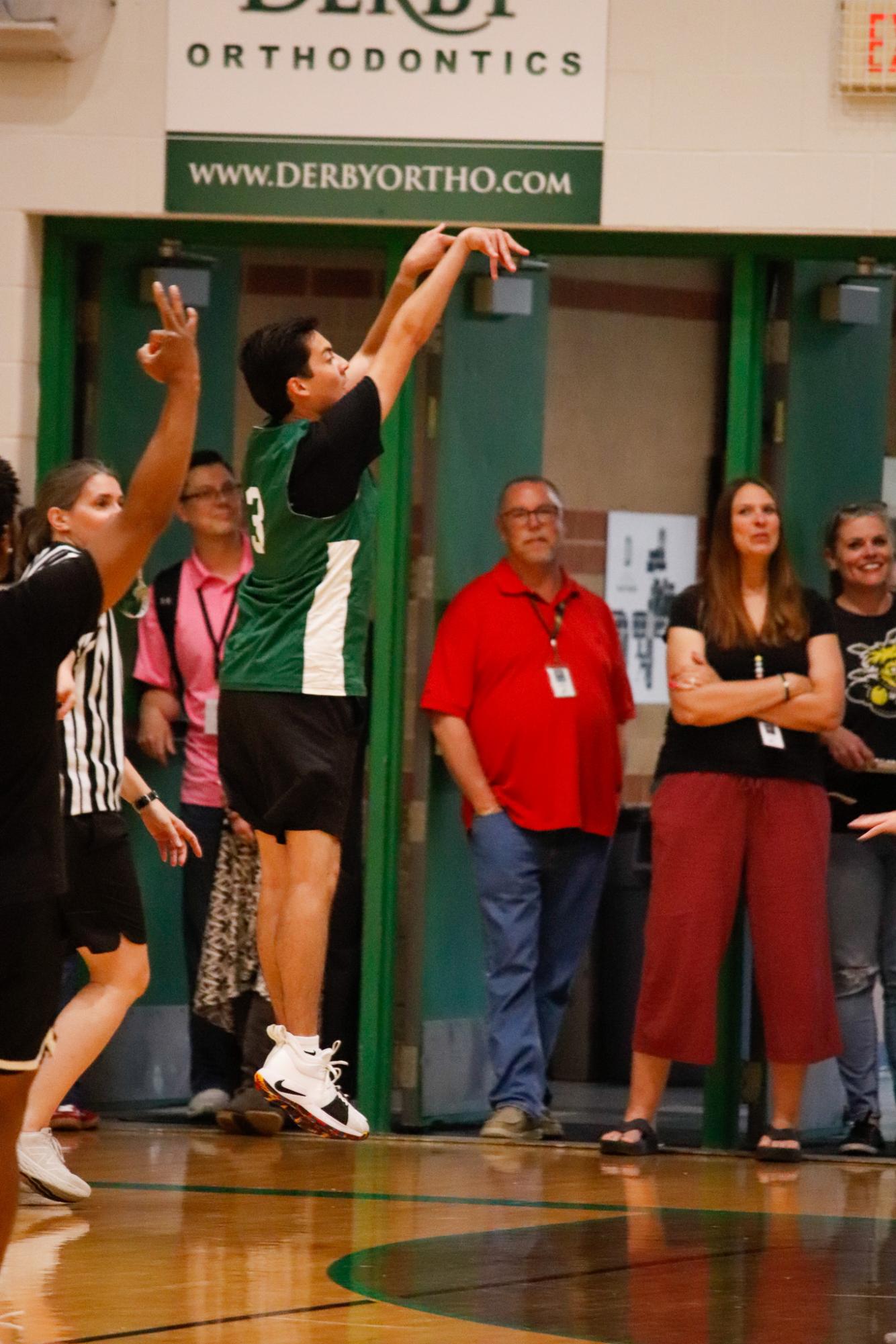 Seniors vs. Staff (Photos by Delainey Stephenson)