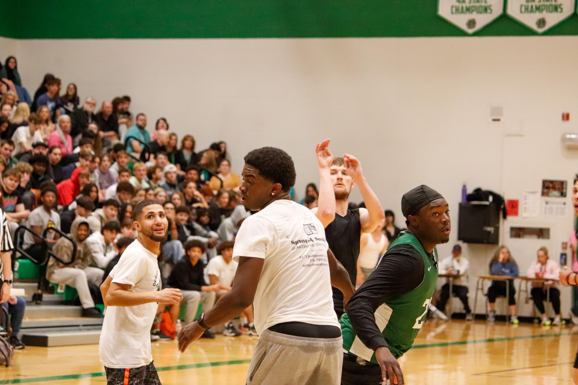 Seniors vs. Staff (Photos by Delainey Stephenson)