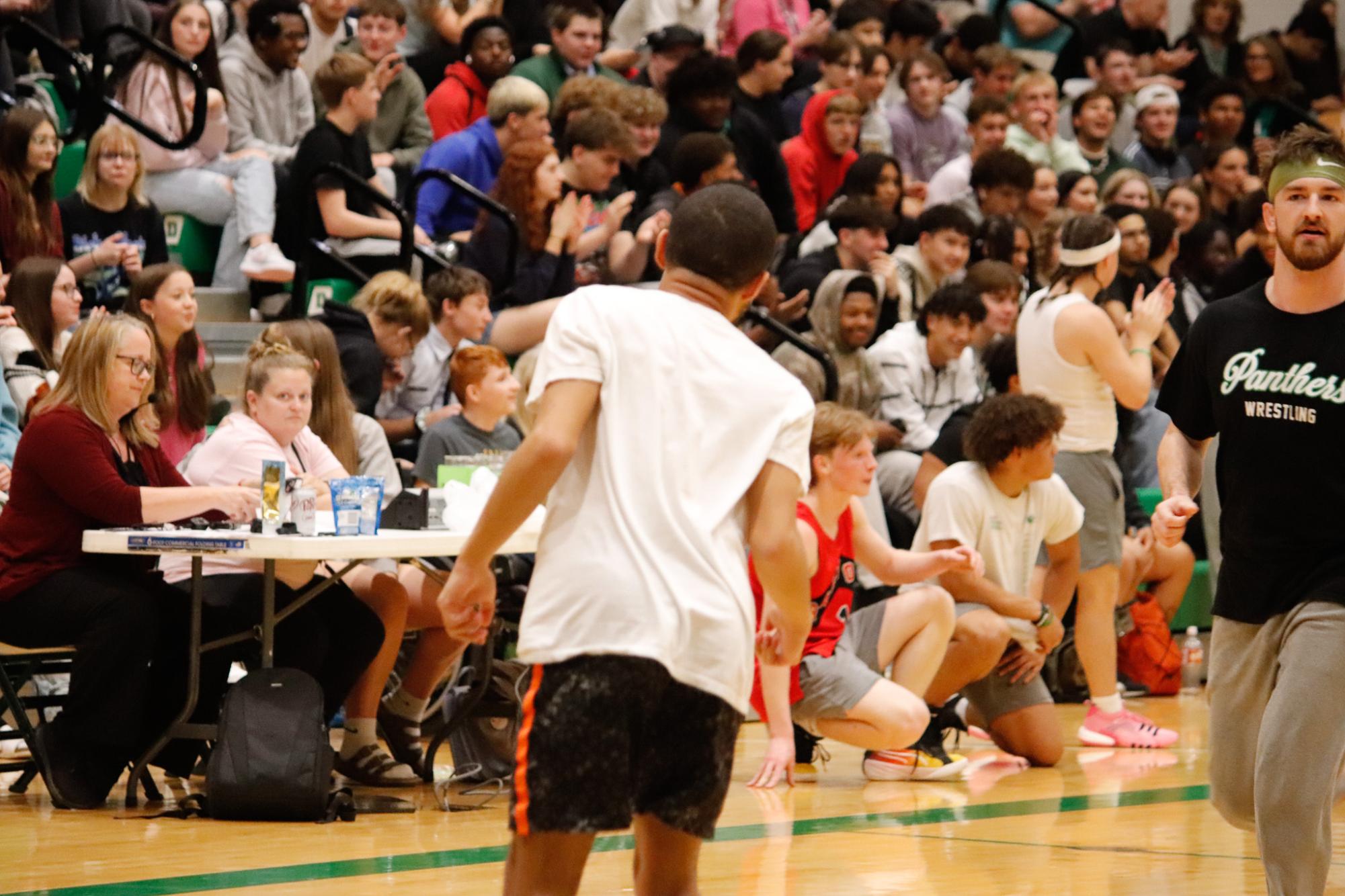 Seniors vs. Staff (Photos by Delainey Stephenson)