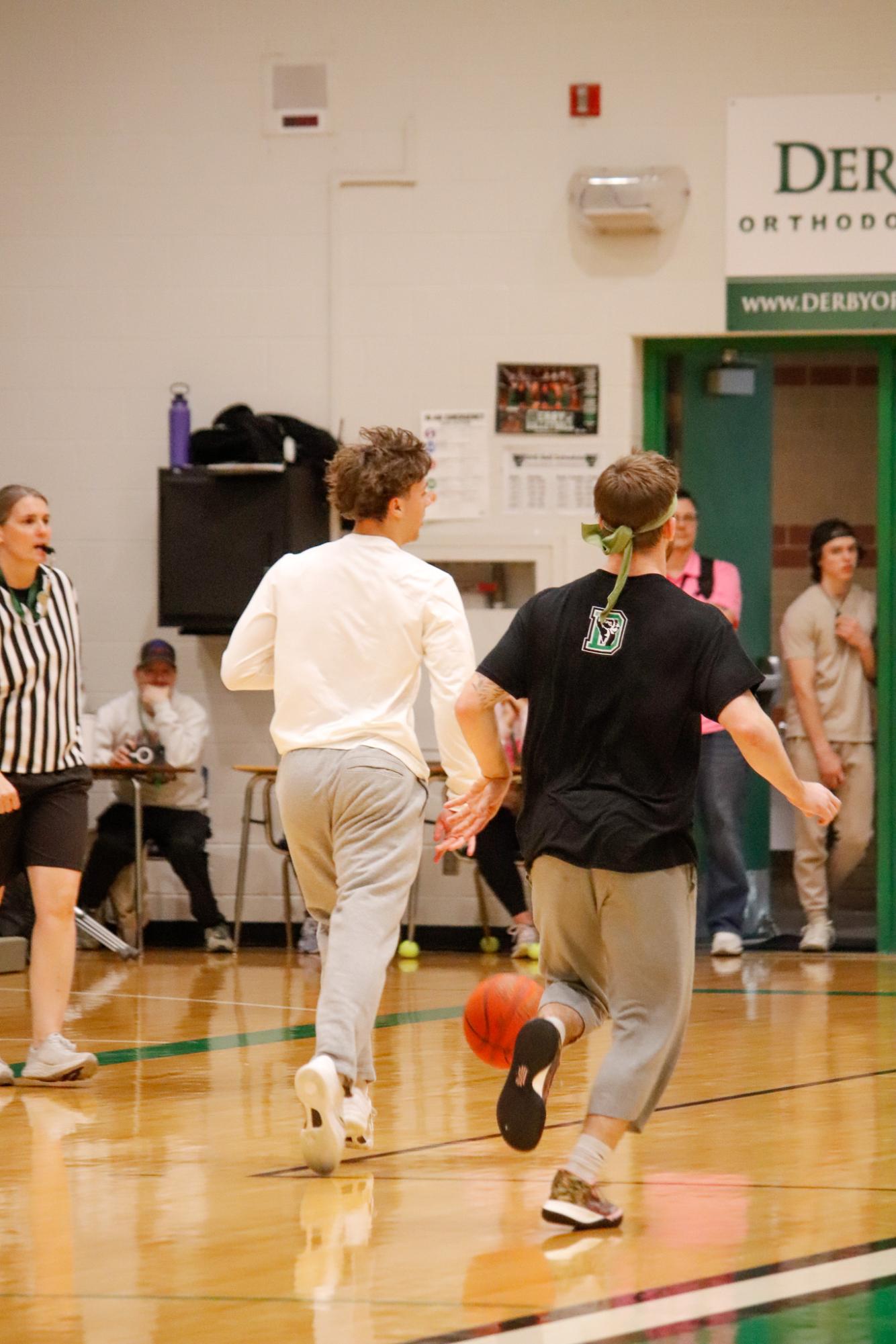 Seniors vs. Staff (Photos by Delainey Stephenson)