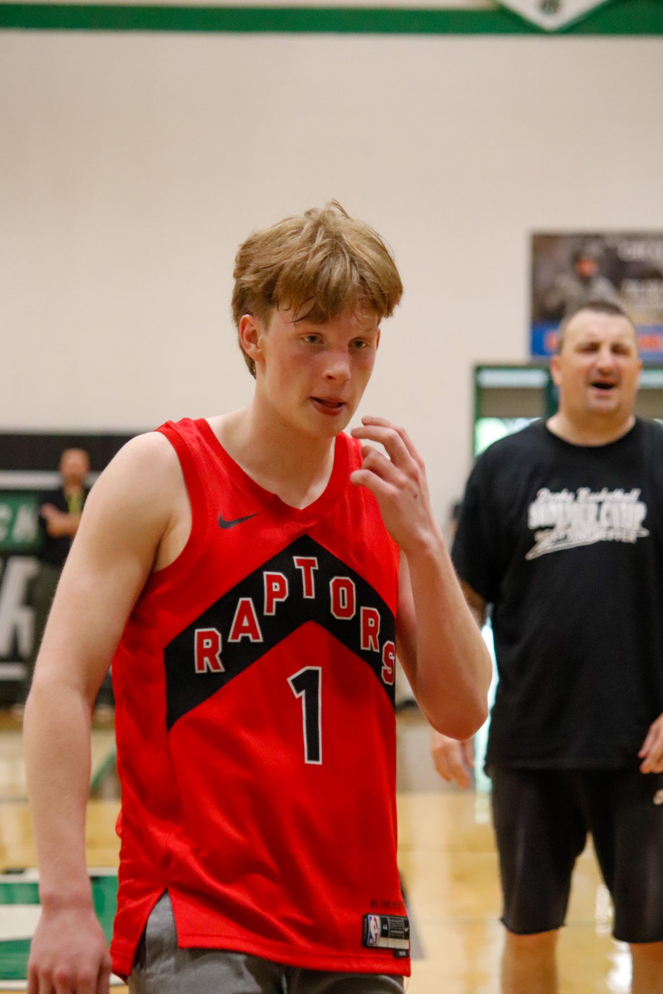 Seniors vs. Staff (Photos by Delainey Stephenson)