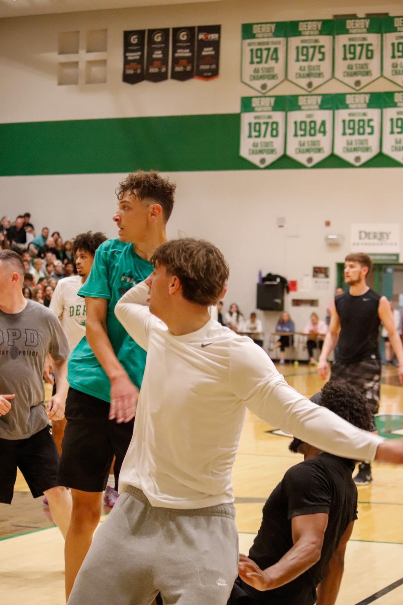 Seniors vs. Staff (Photos by Delainey Stephenson)
