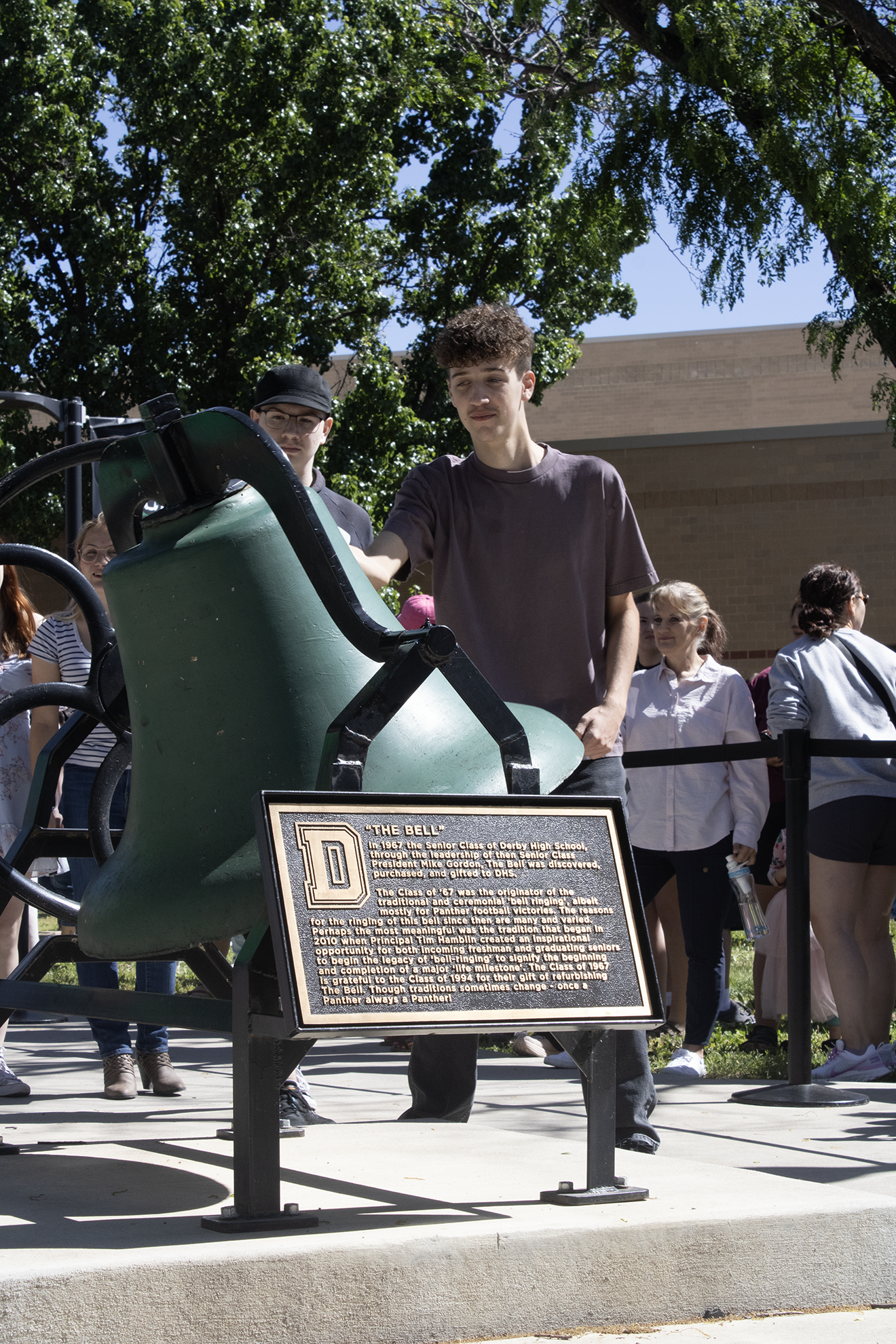 Bell ringing (Photos by Madison Quade)