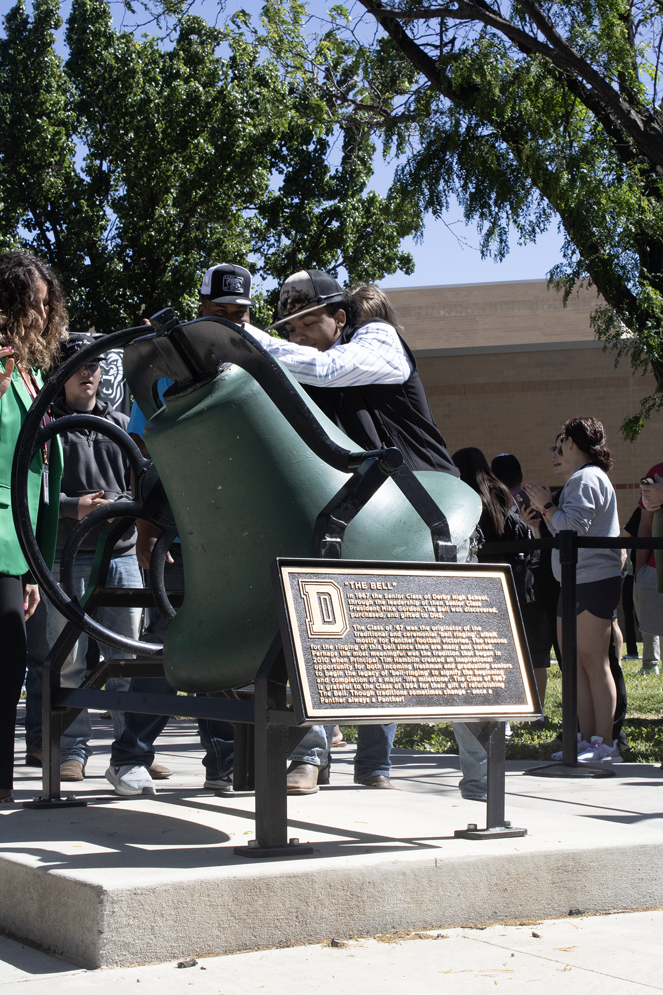 Bell ringing (Photos by Madison Quade)
