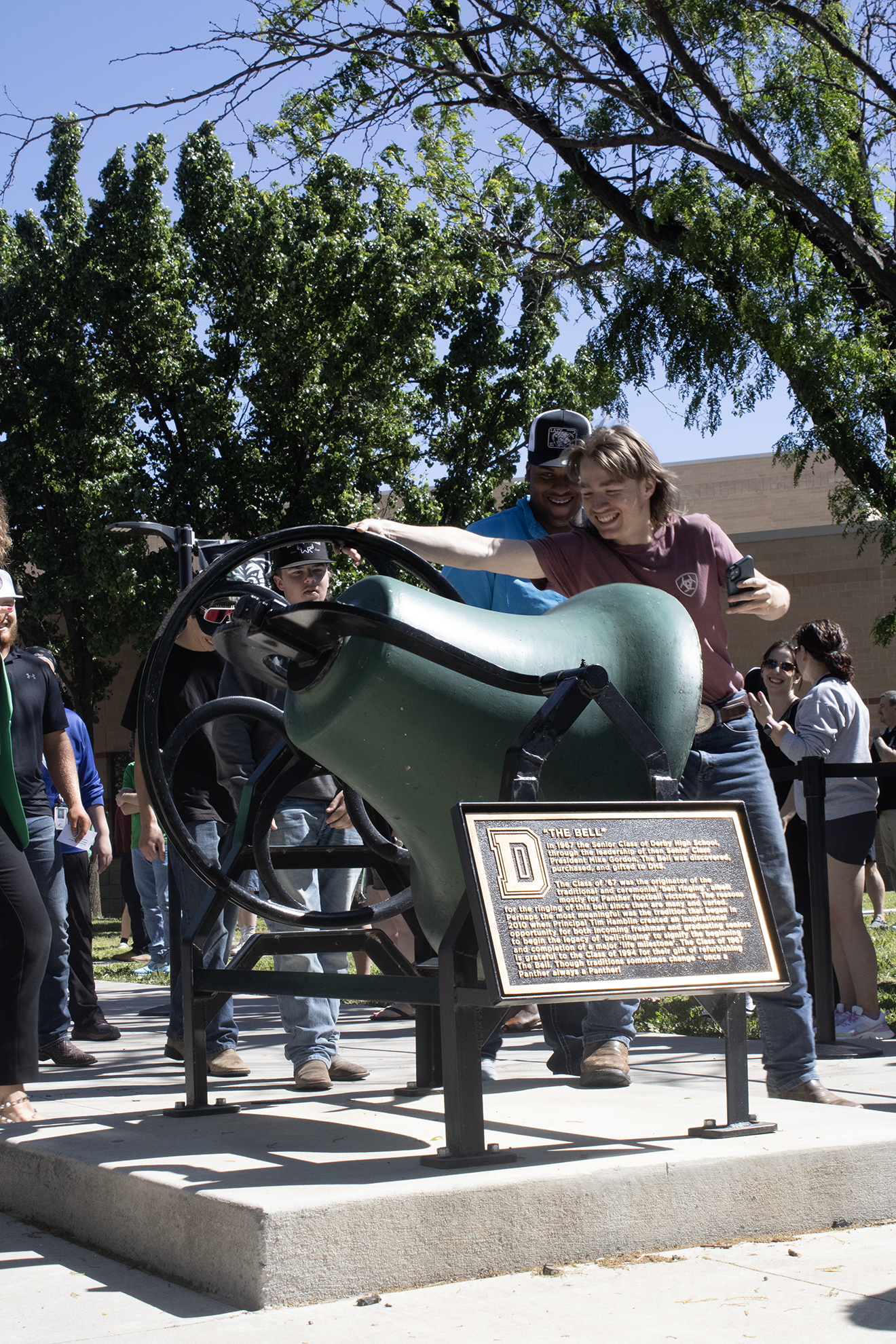 Bell ringing (Photos by Madison Quade)