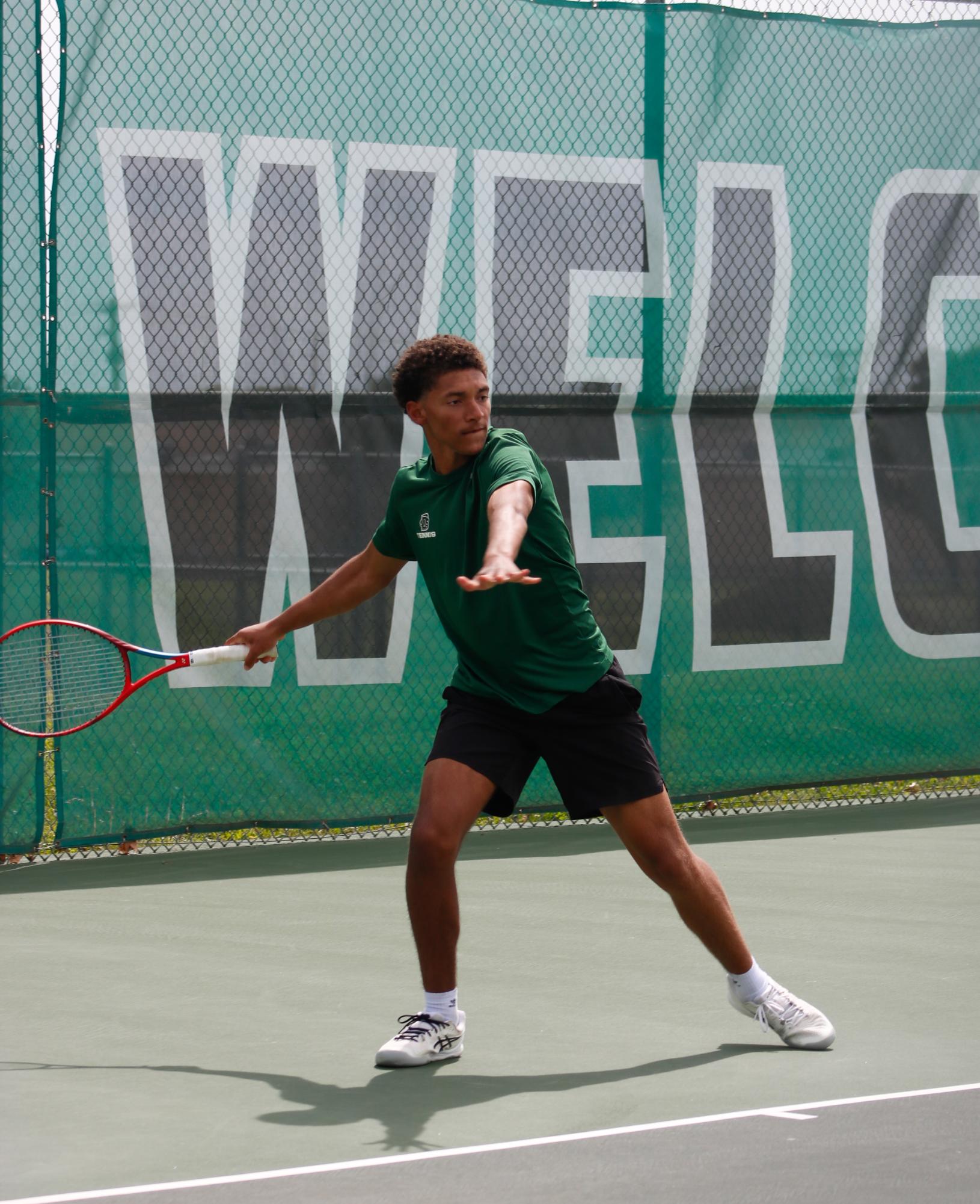Varsity Tennis League Match (Photos by Abbie Villarreal)