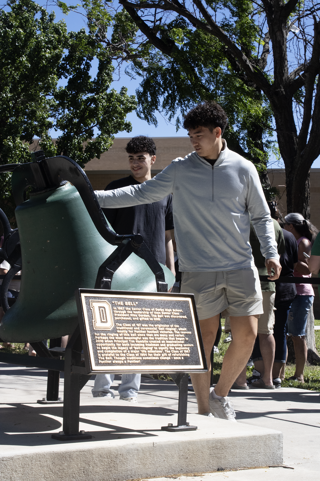 Bell ringing (Photos by Madison Quade)