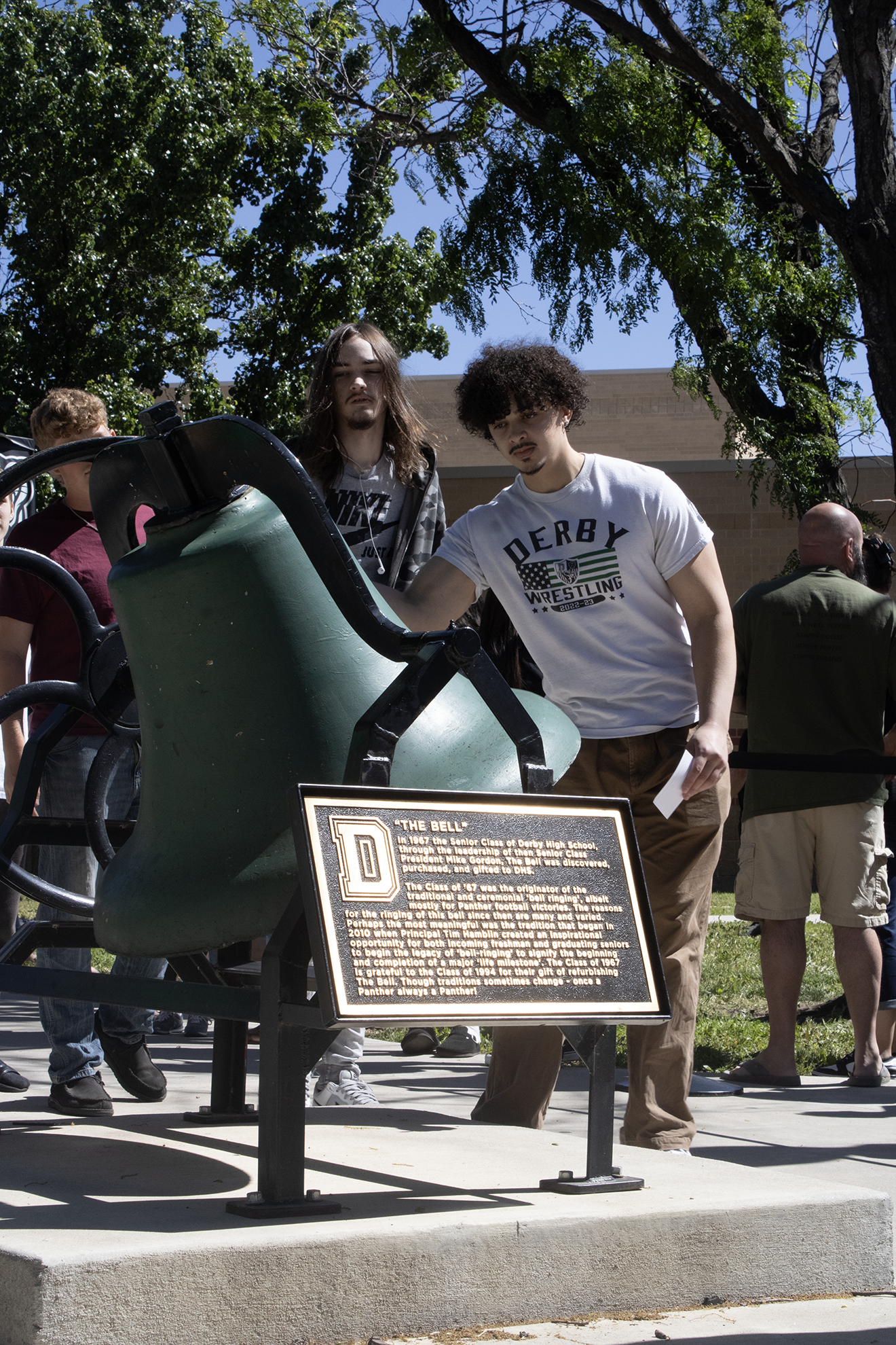 Bell ringing (Photos by Madison Quade)