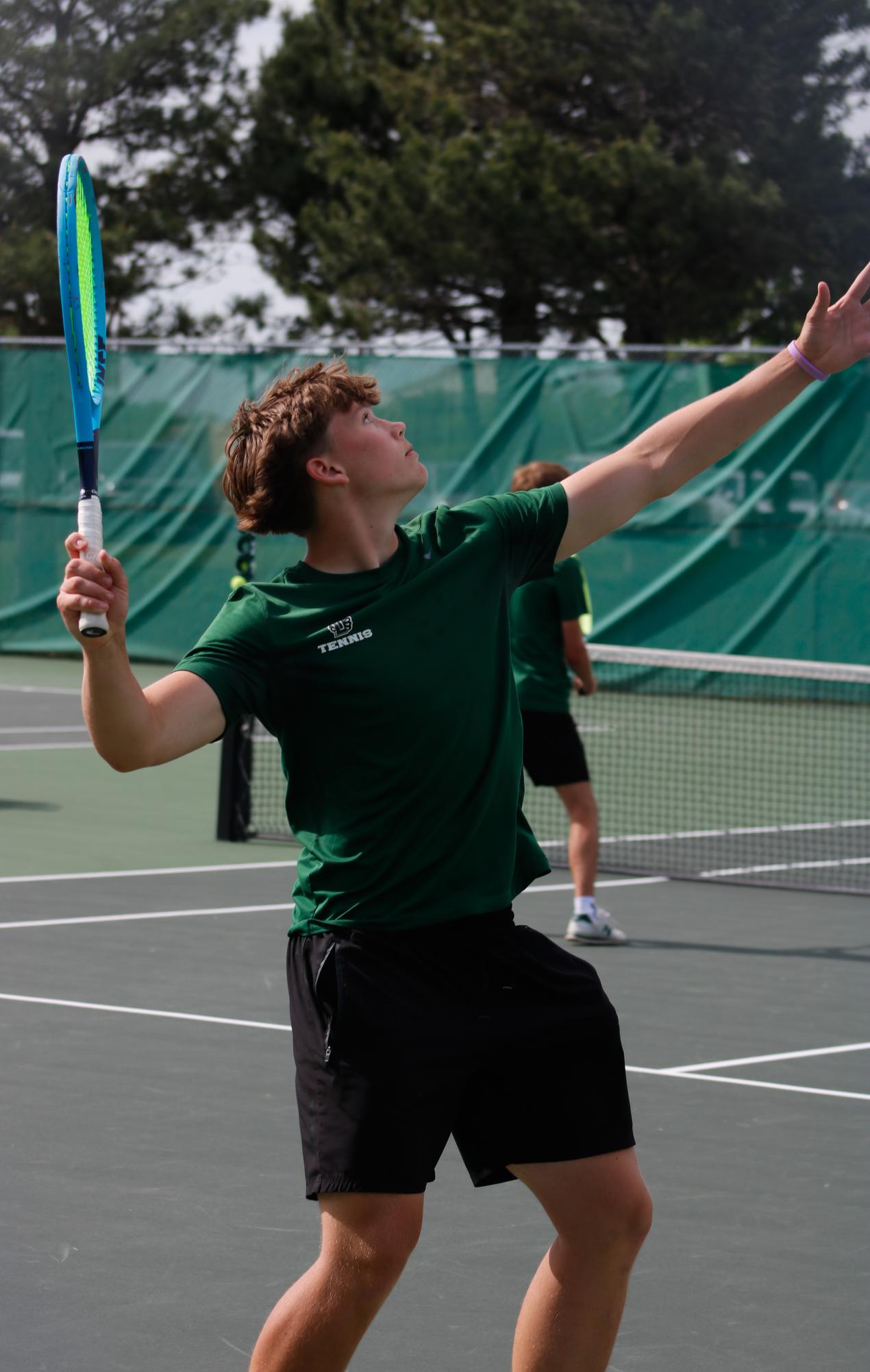 Varsity Tennis League Match (Photos by Abbie Villarreal)