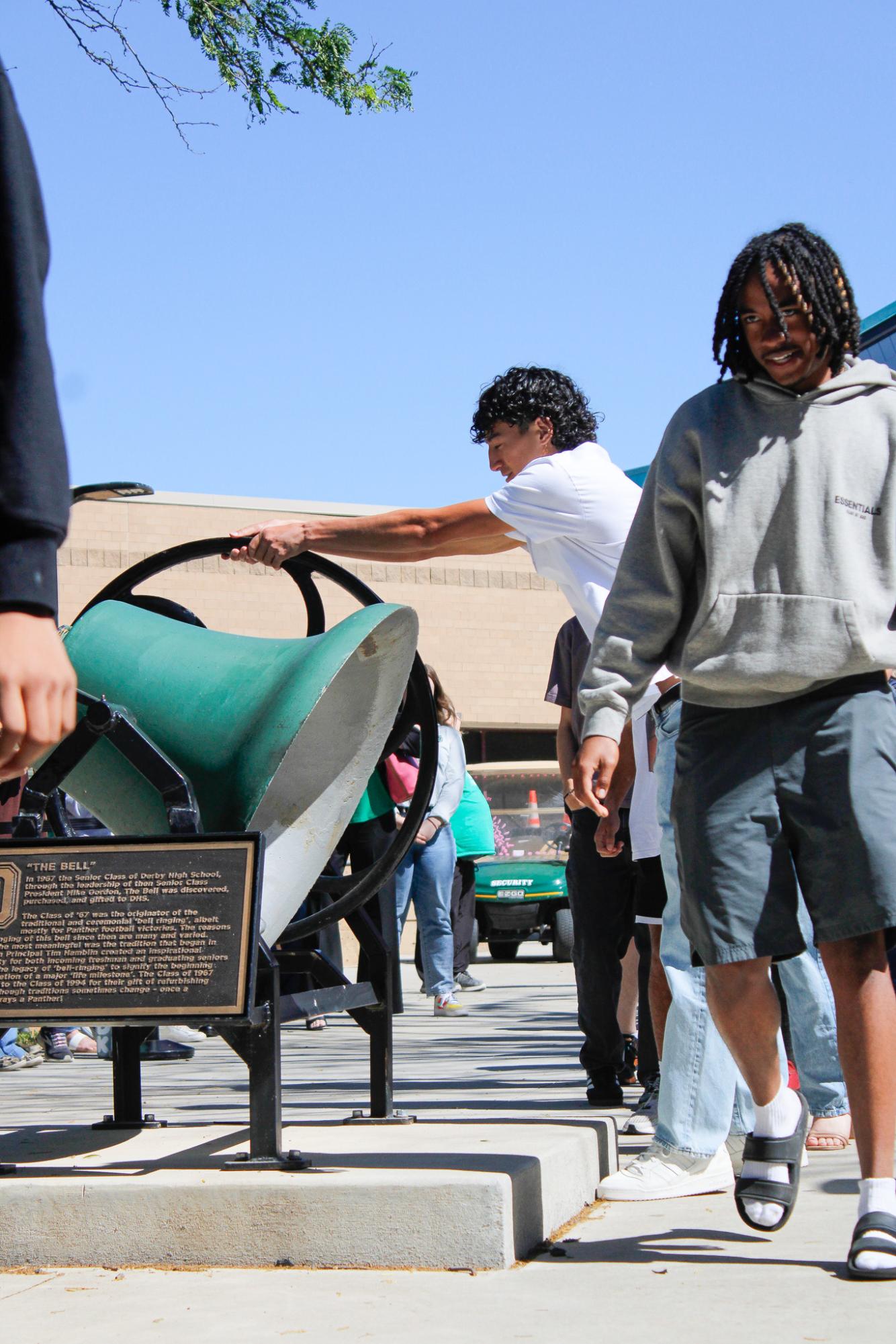 2025 Bell Ringing (Photos by Bree Stuhlsatz