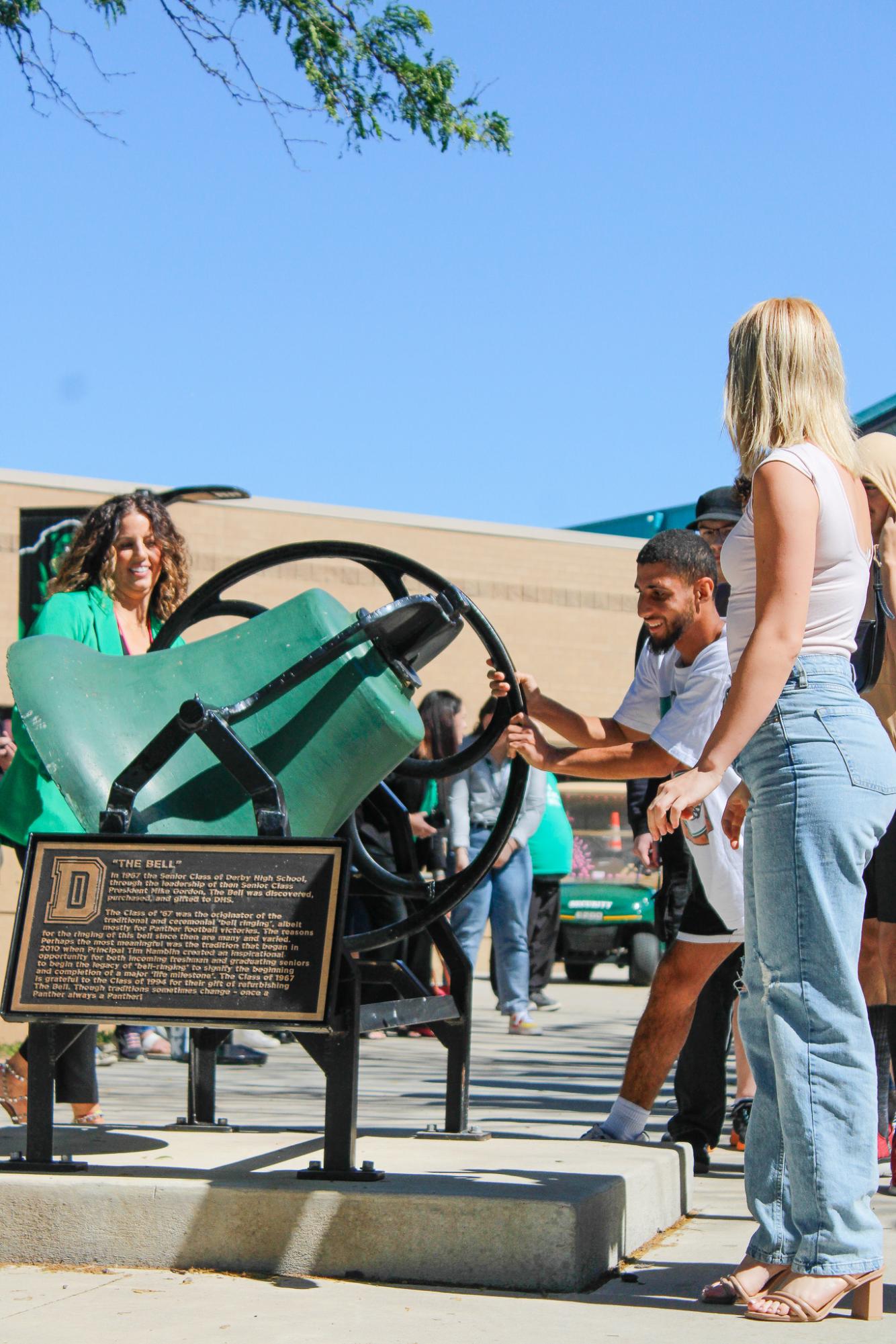 2025 Bell Ringing (Photos by Bree Stuhlsatz