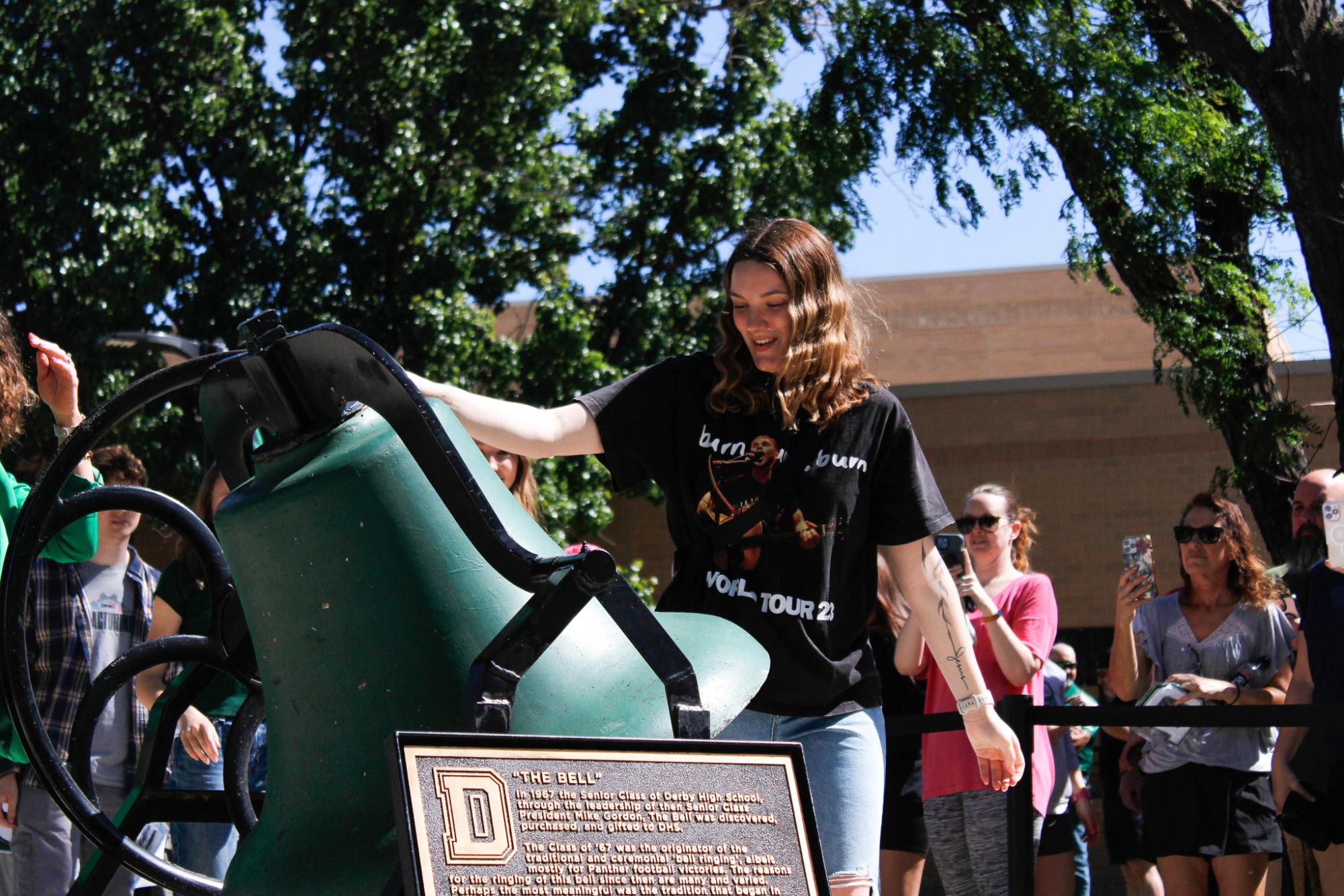 2025 Bell Ringing (Photos by Bree Stuhlsatz