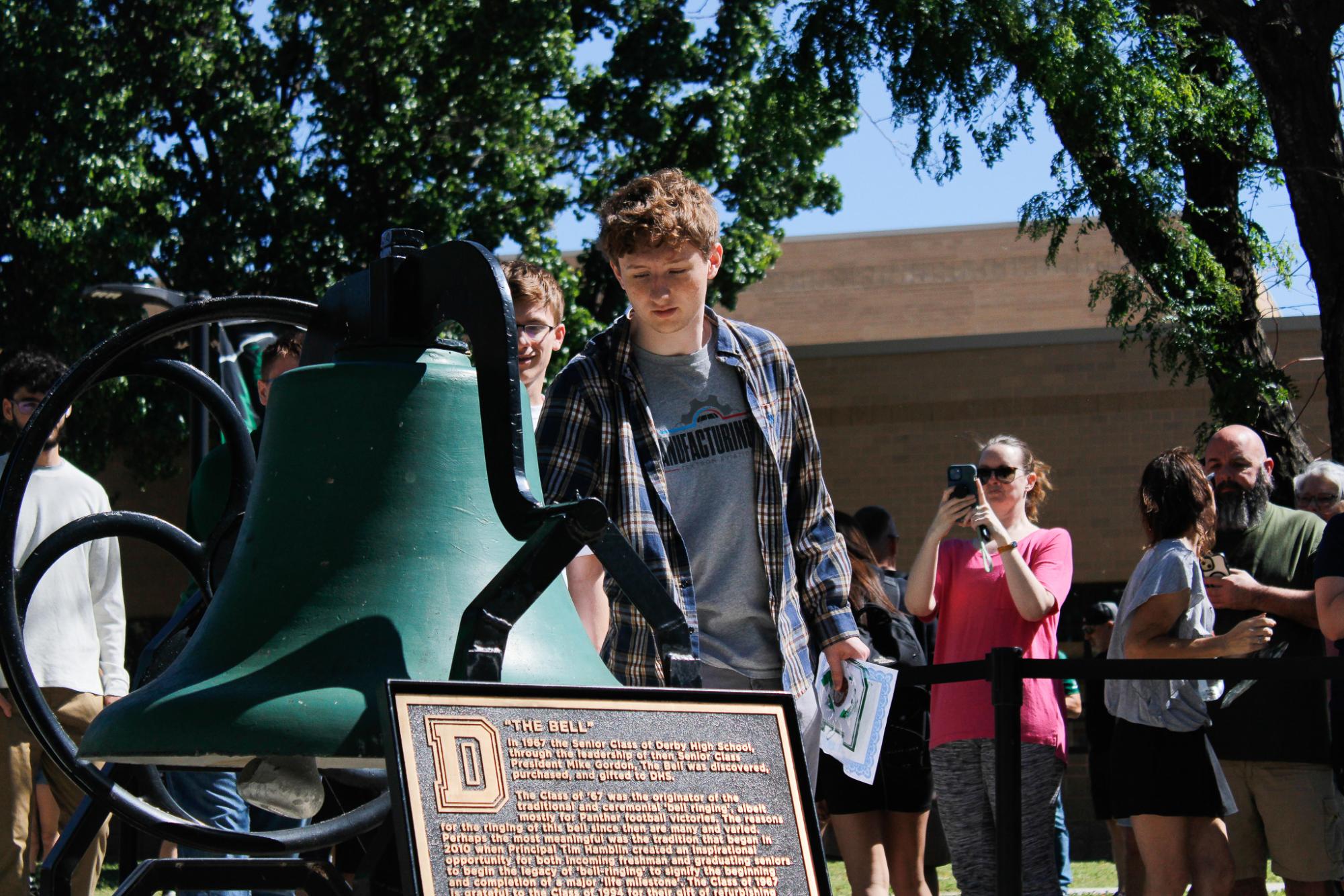 2025 Bell Ringing (Photos by Bree Stuhlsatz