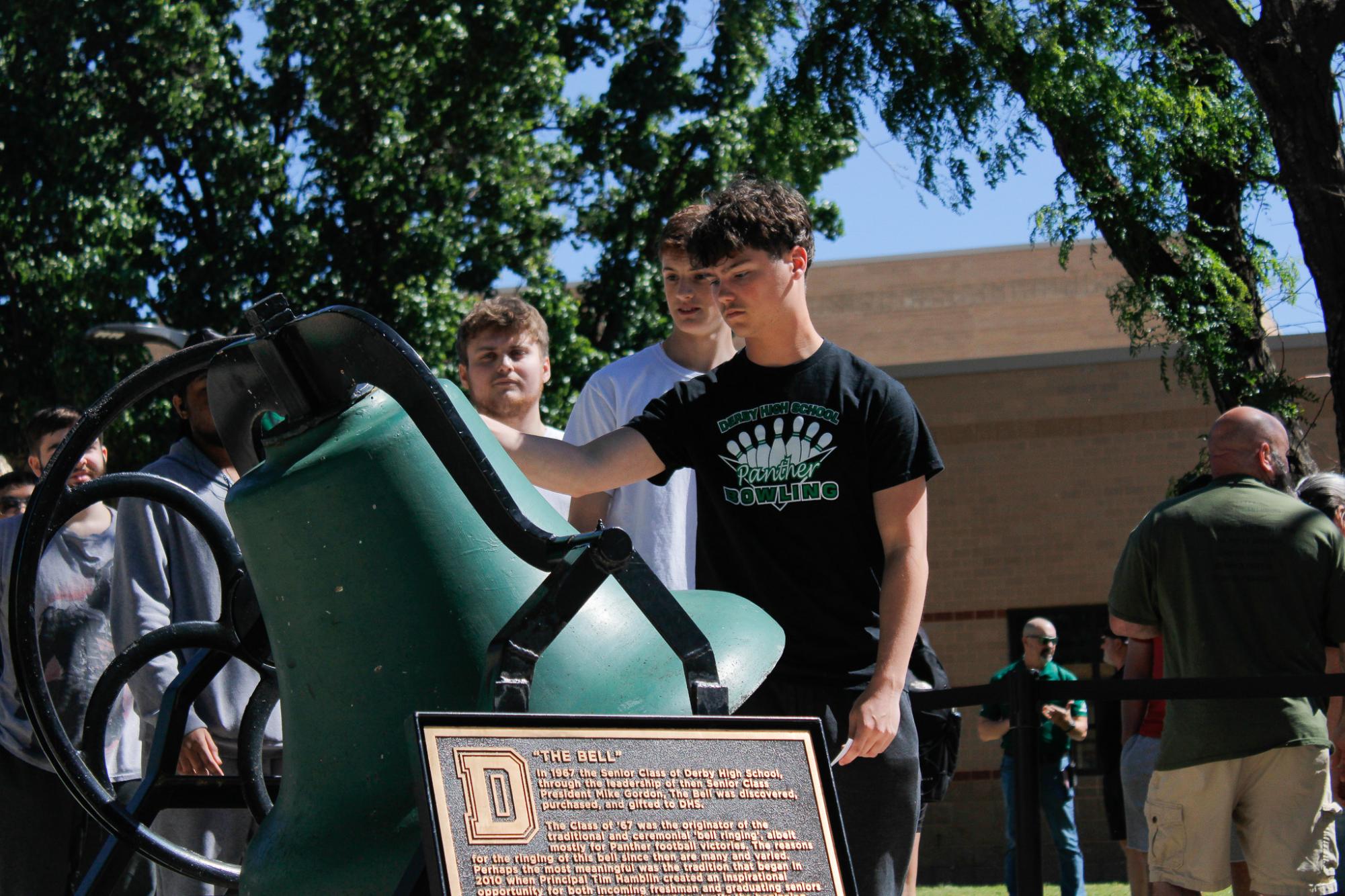 2025 Bell Ringing (Photos by Bree Stuhlsatz