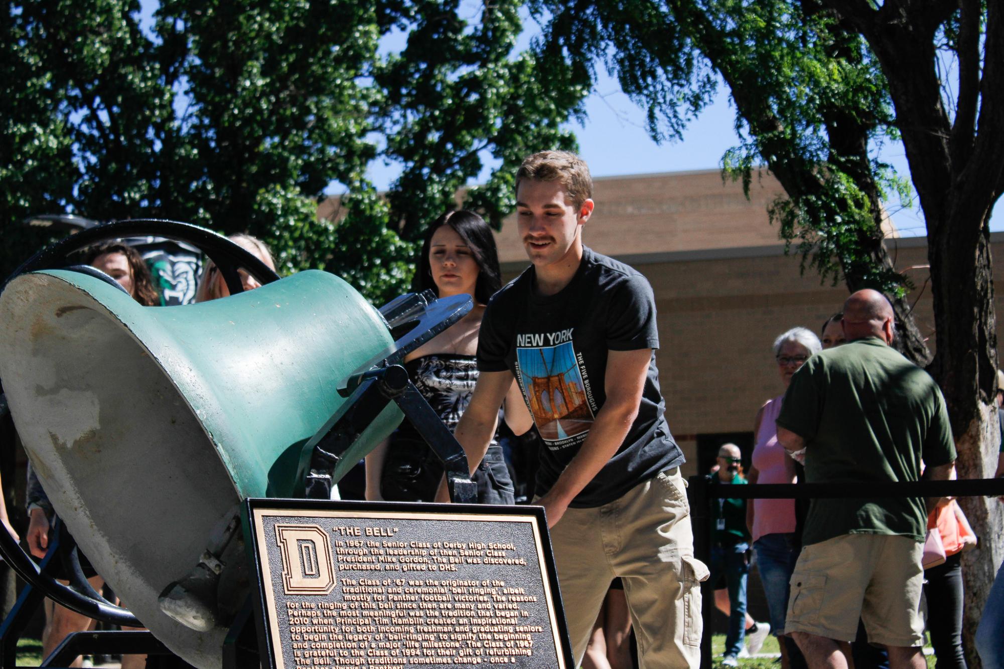 2025 Bell Ringing (Photos by Bree Stuhlsatz