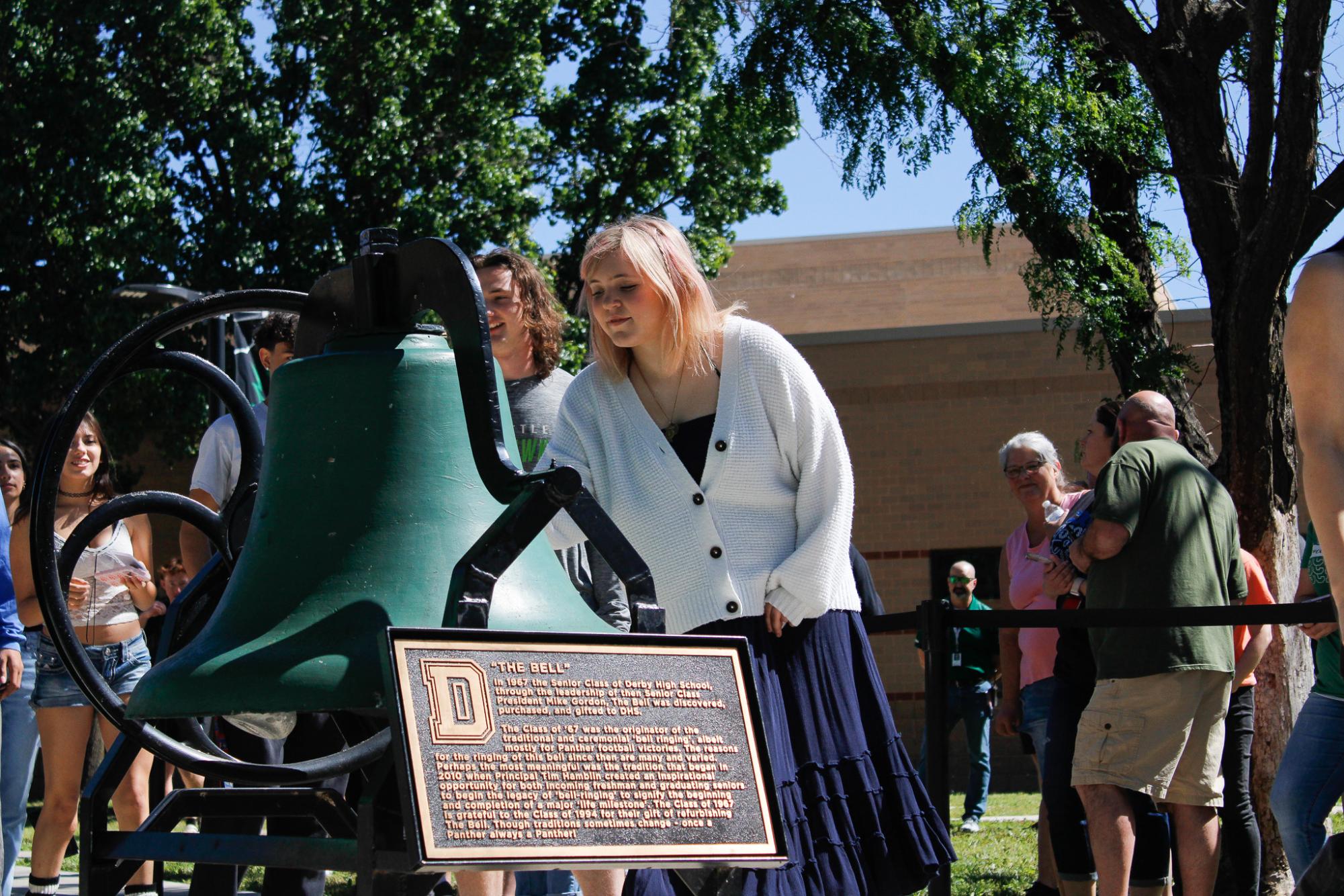 2025 Bell Ringing (Photos by Bree Stuhlsatz