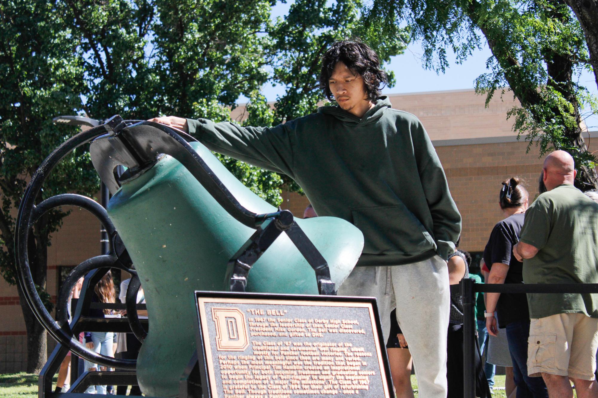 2025 Bell Ringing (Photos by Bree Stuhlsatz