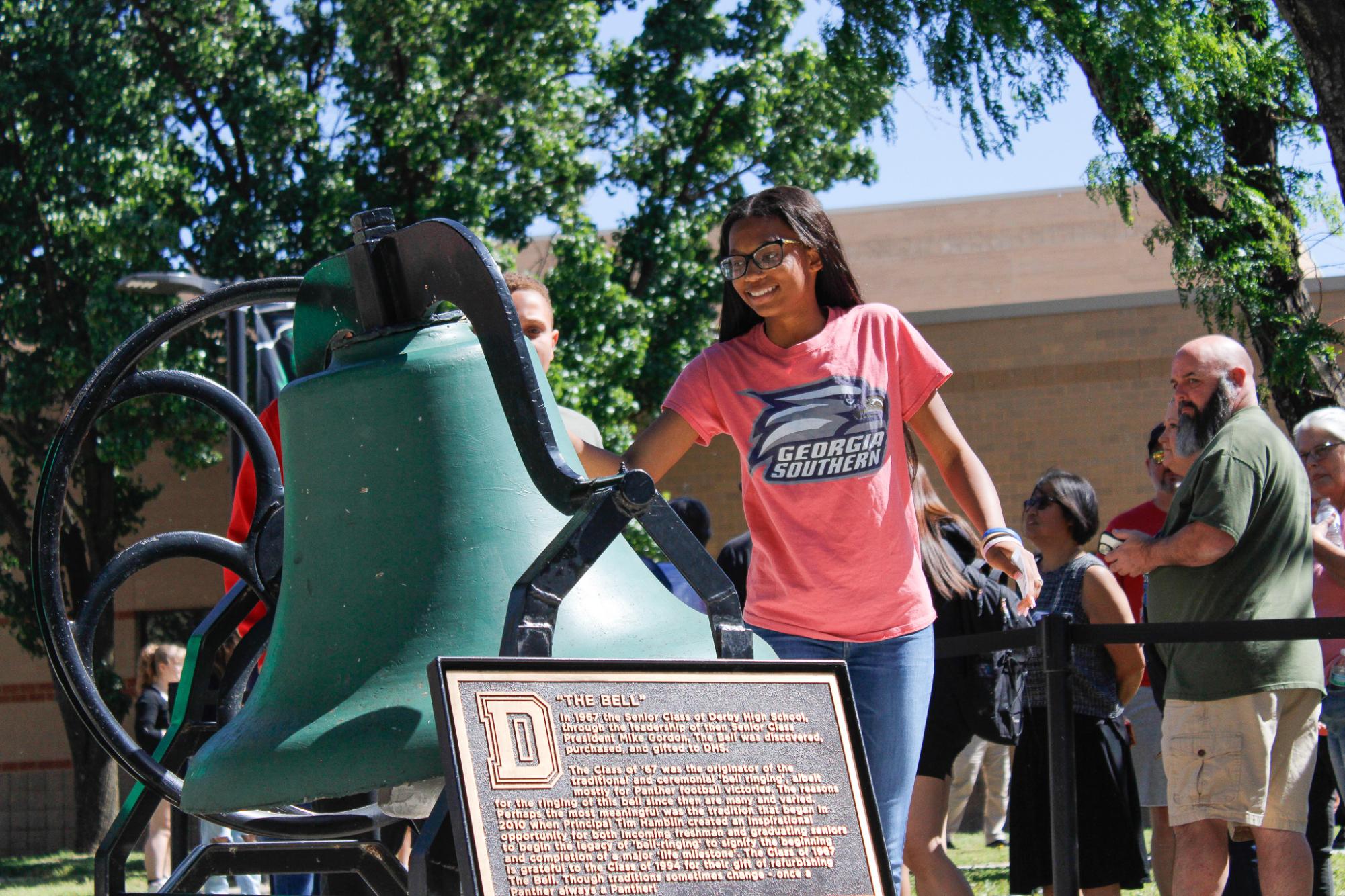 2025 Bell Ringing (Photos by Bree Stuhlsatz