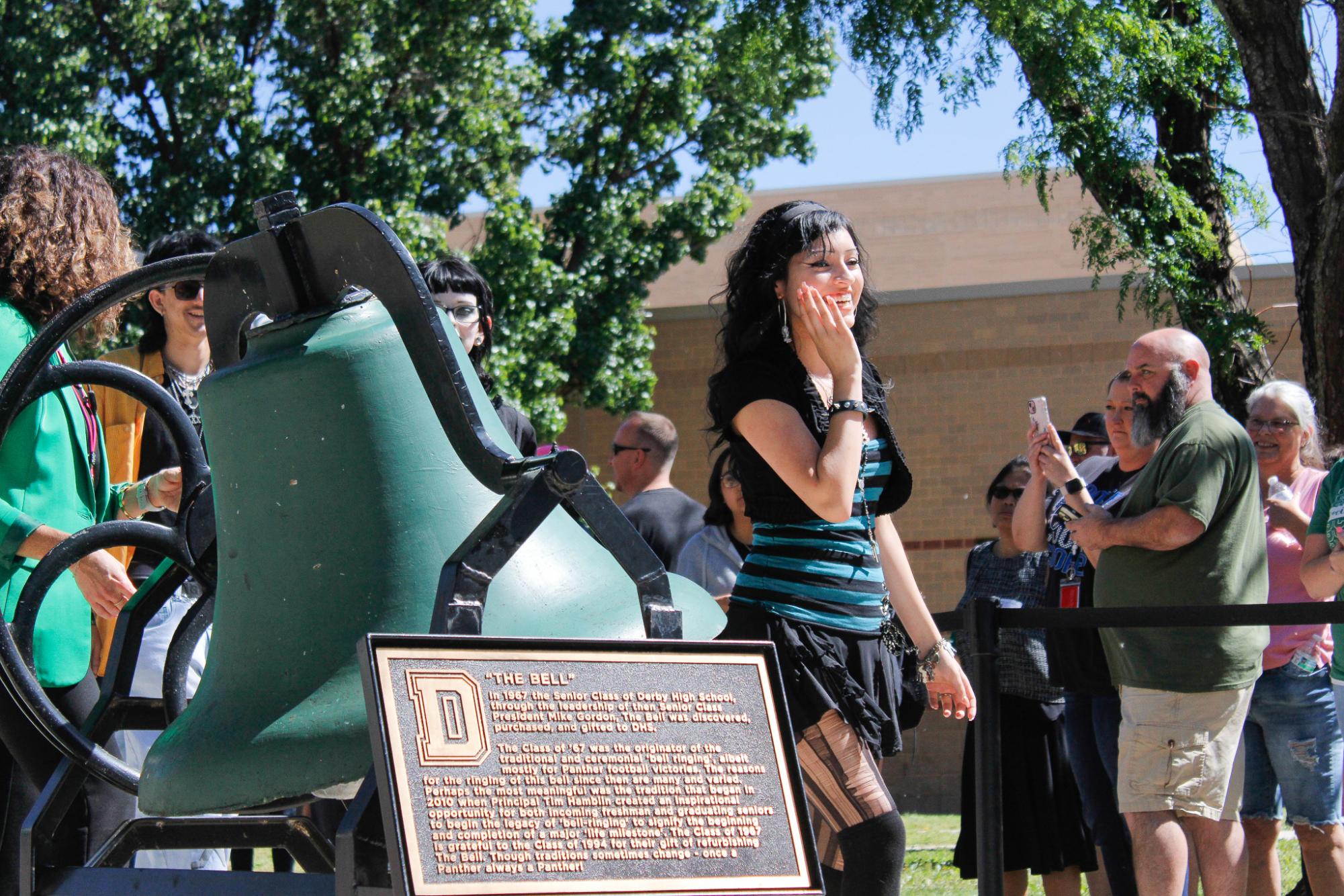 2025 Bell Ringing (Photos by Bree Stuhlsatz