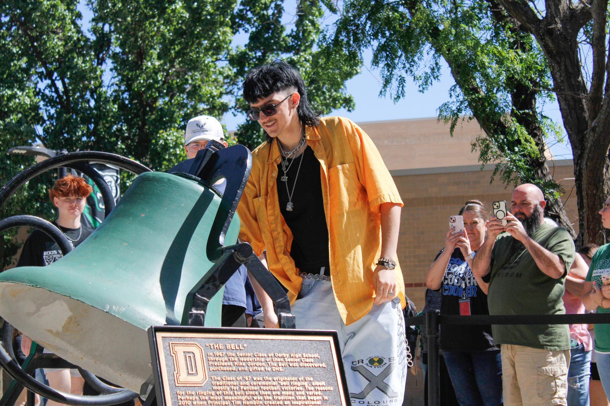 2025 Bell Ringing (Photos by Bree Stuhlsatz