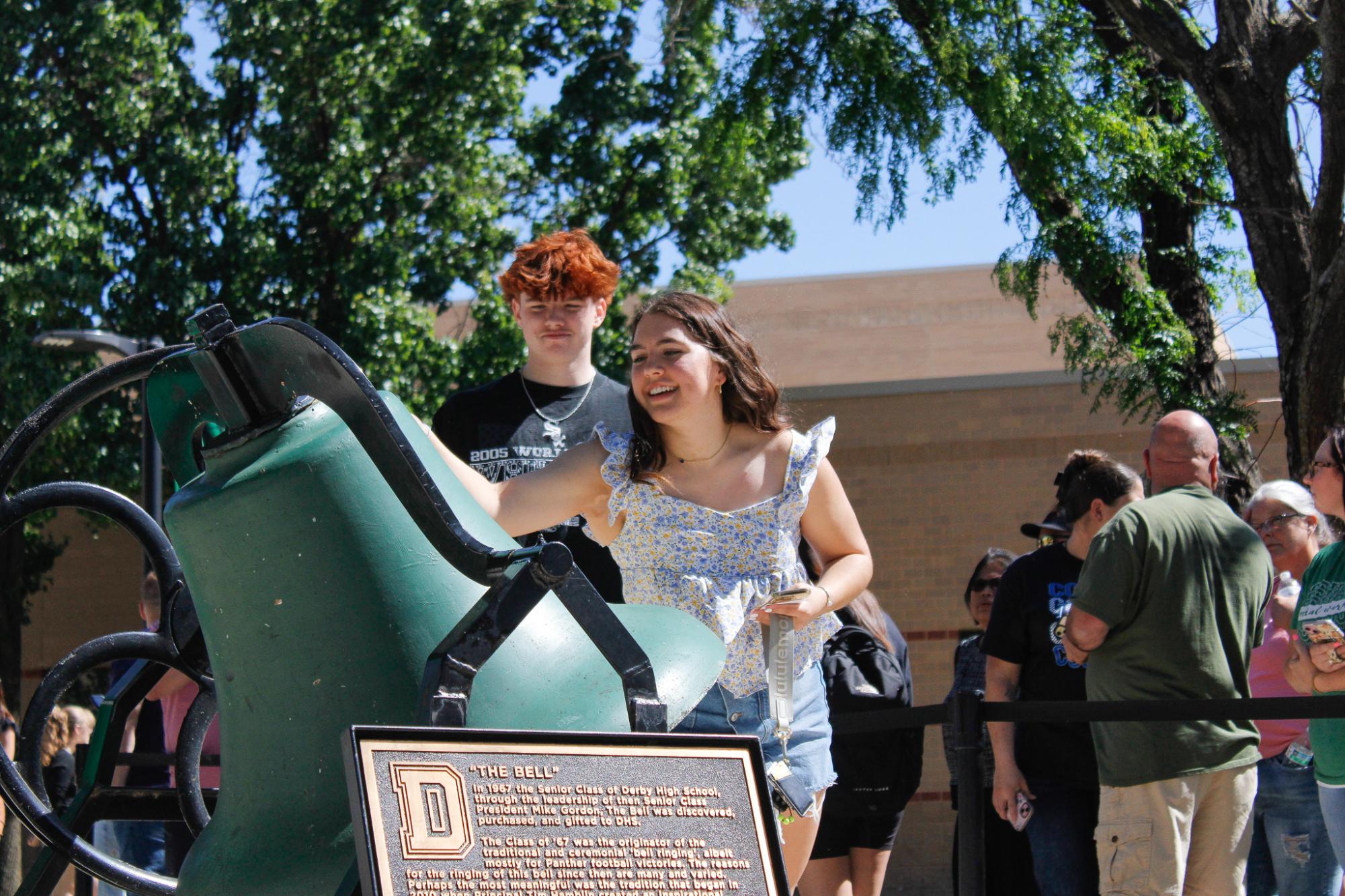 2025 Bell Ringing (Photos by Bree Stuhlsatz