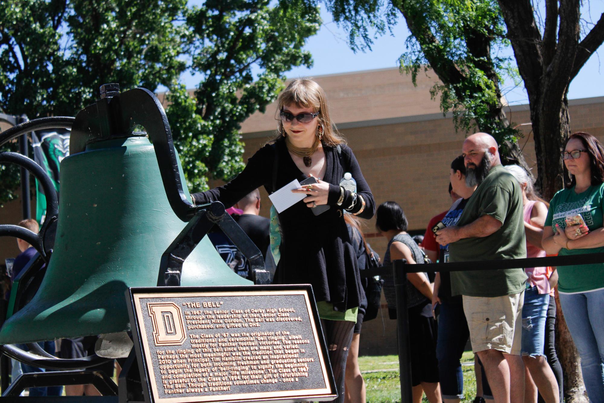 2025 Bell Ringing (Photos by Bree Stuhlsatz