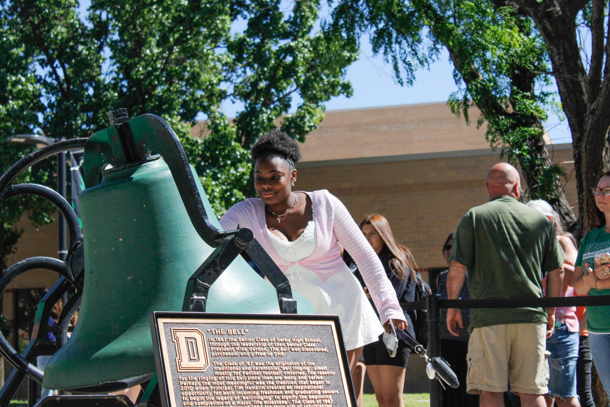 2025 Bell Ringing (Photos by Bree Stuhlsatz