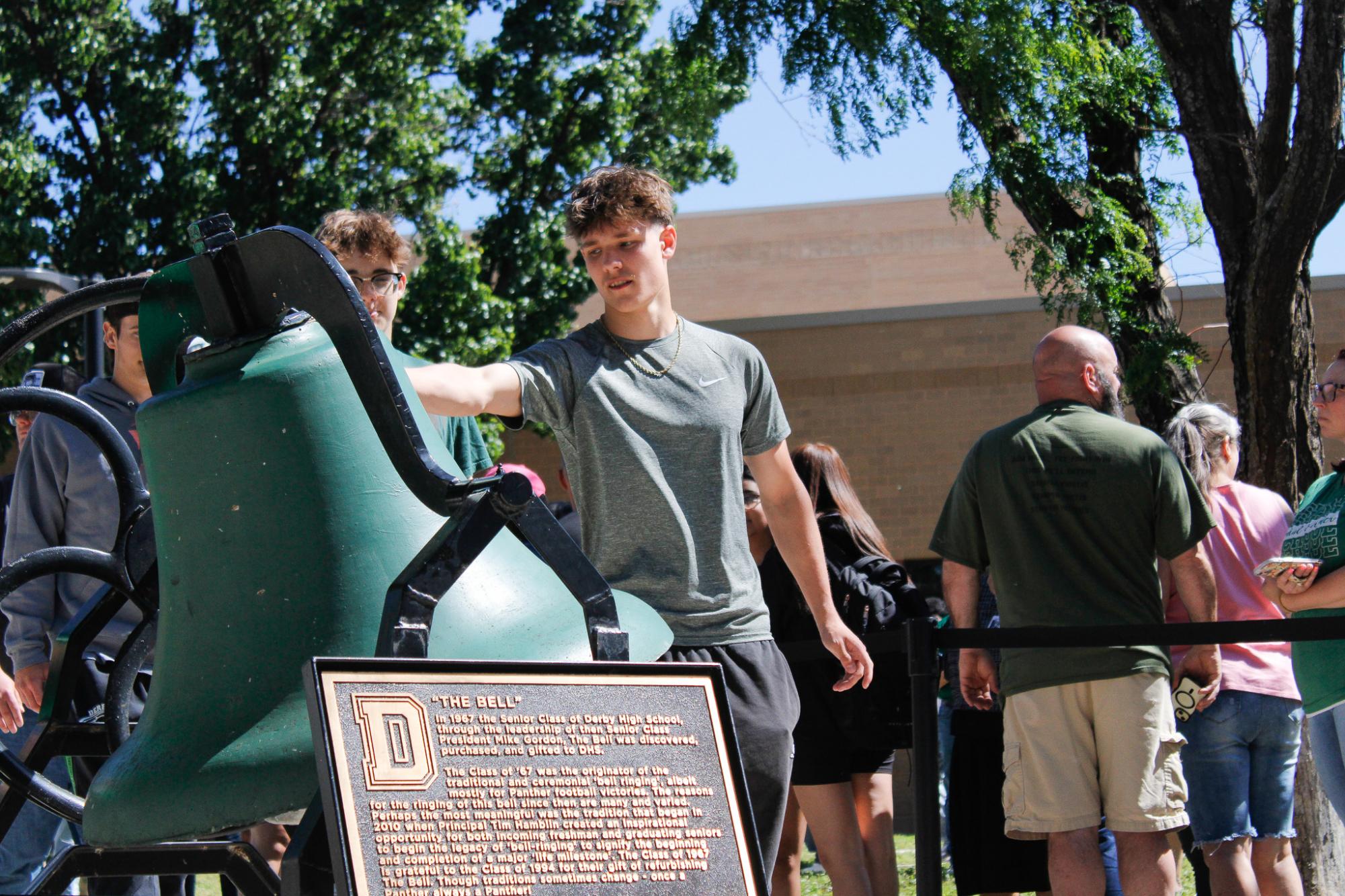 2025 Bell Ringing (Photos by Bree Stuhlsatz