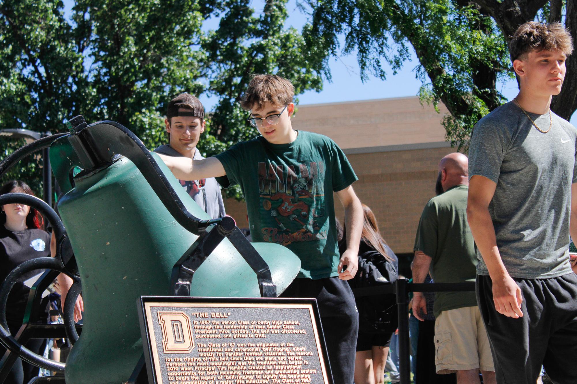2025 Bell Ringing (Photos by Bree Stuhlsatz