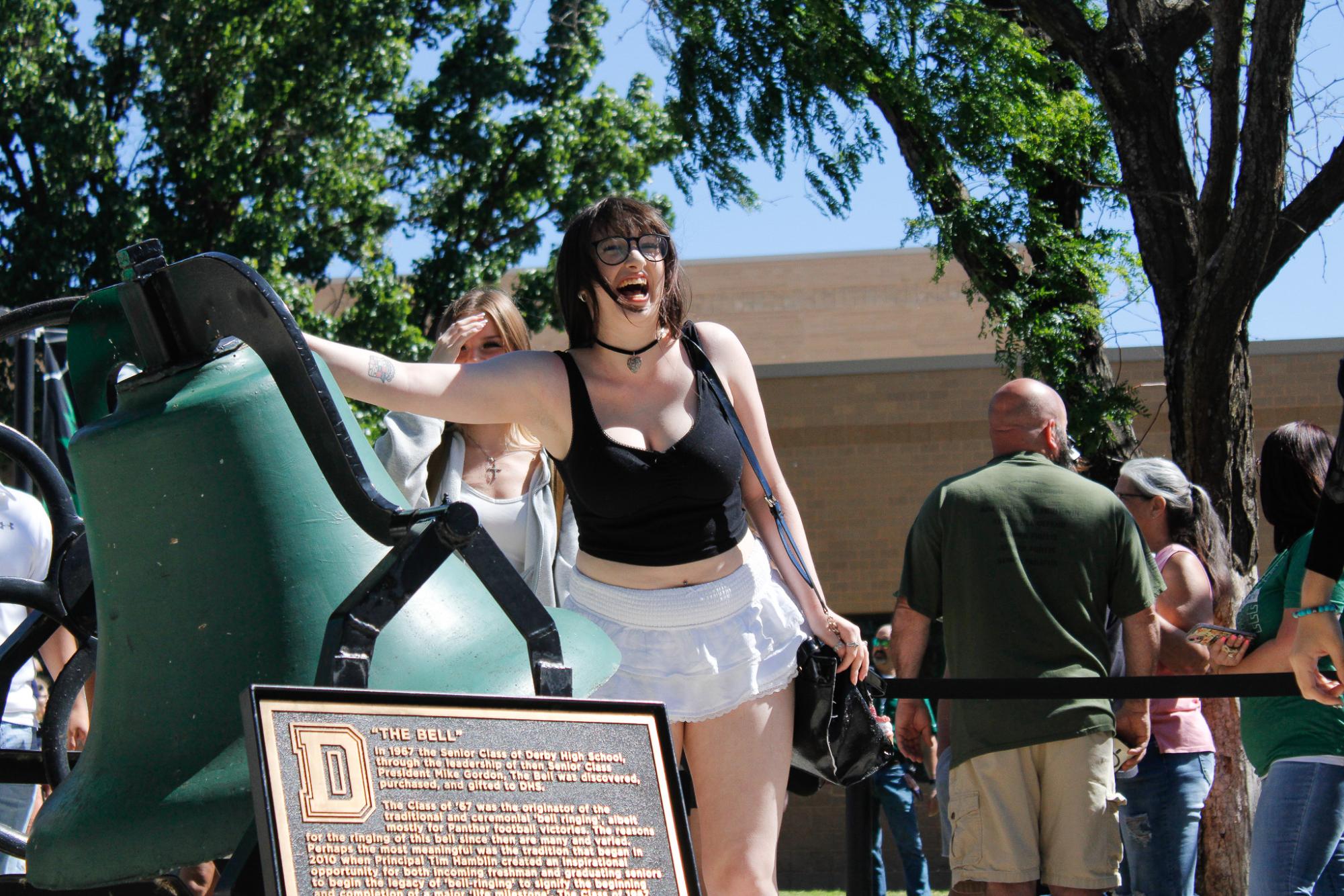 2025 Bell Ringing (Photos by Bree Stuhlsatz