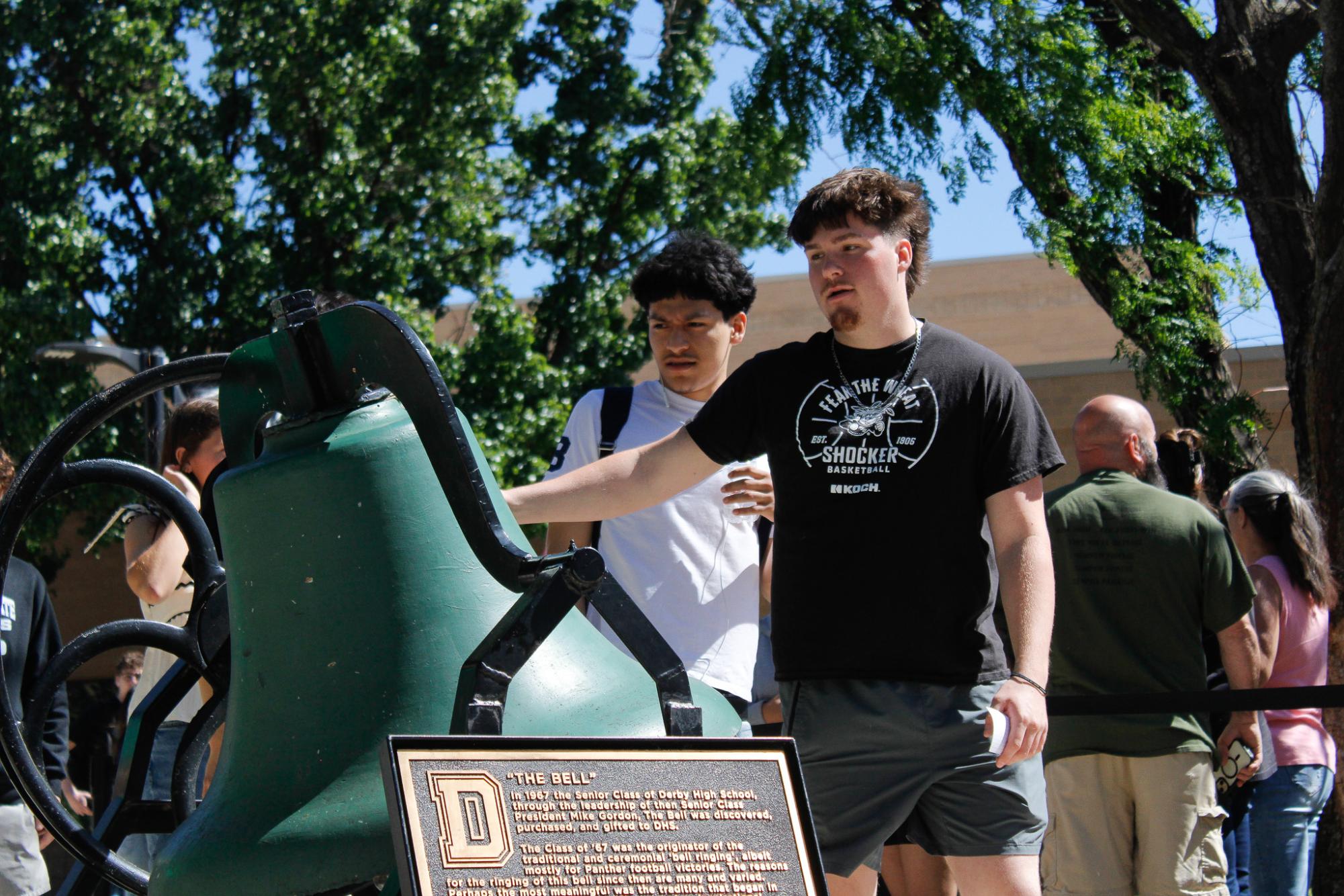2025 Bell Ringing (Photos by Bree Stuhlsatz