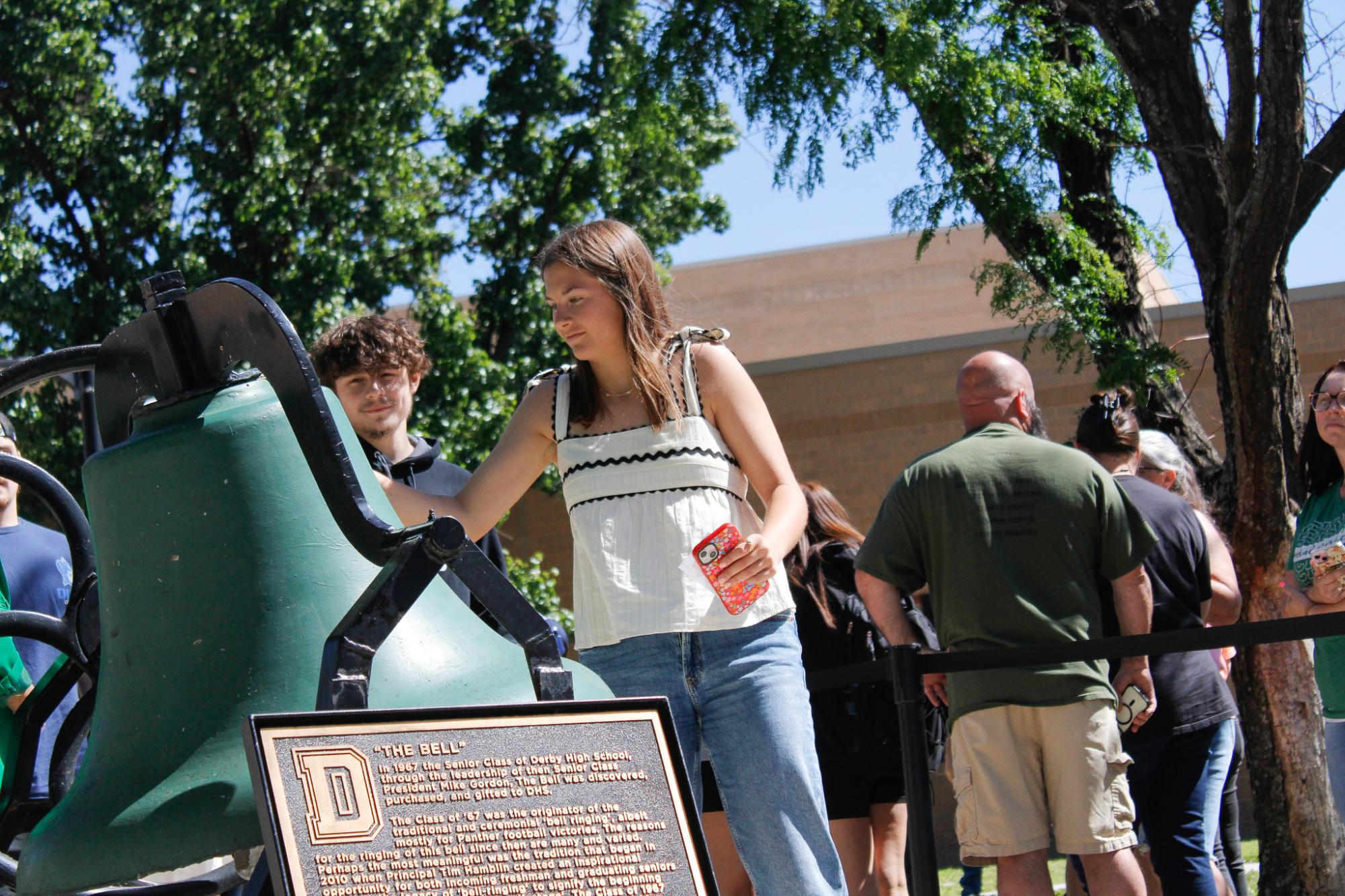 2025 Bell Ringing (Photos by Bree Stuhlsatz