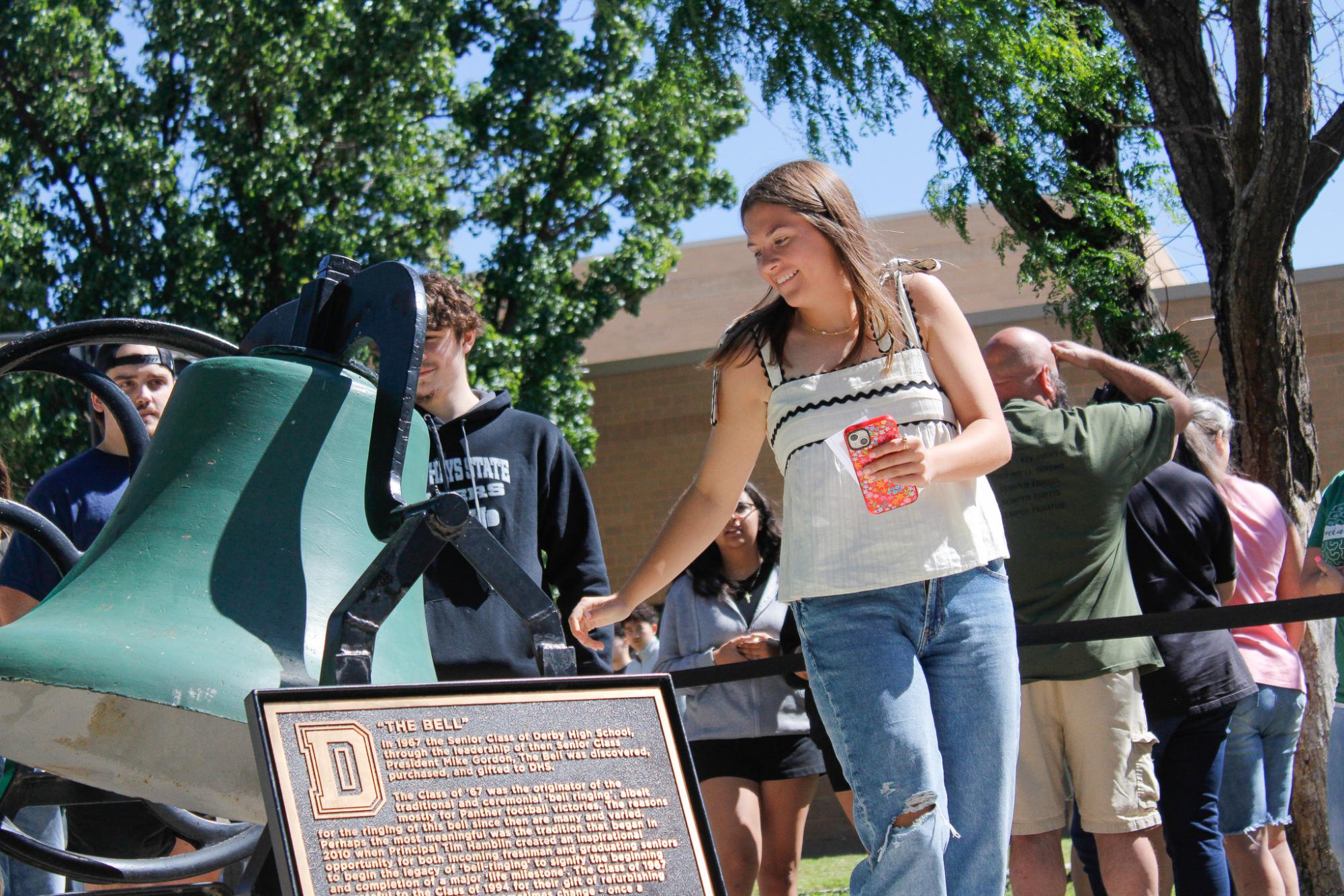 2025 Bell Ringing (Photos by Bree Stuhlsatz