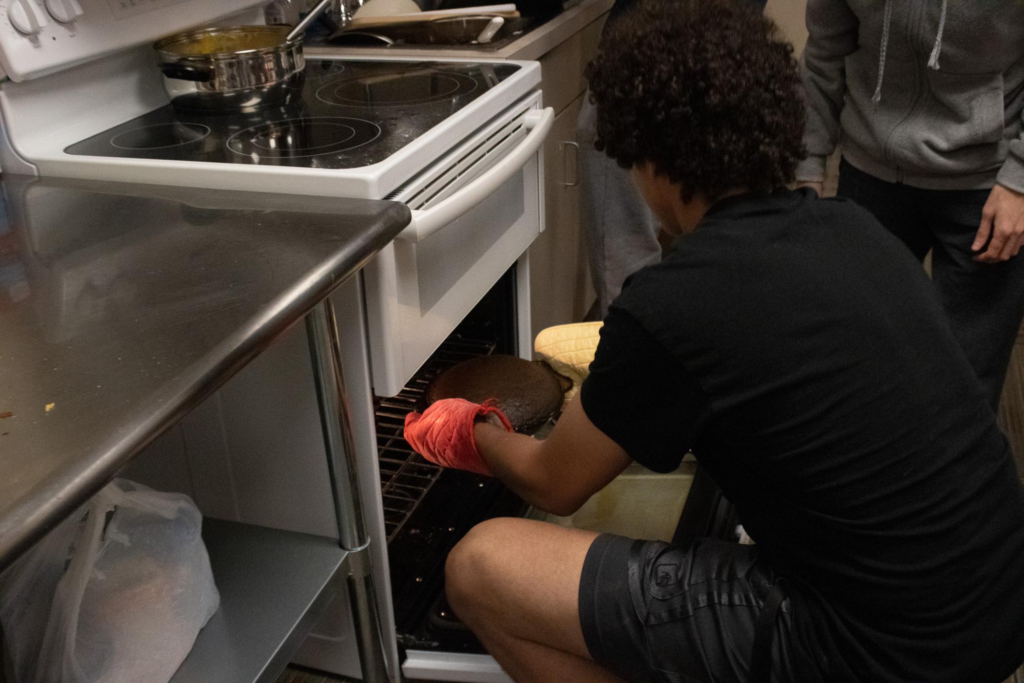 Cultural Cooking with Spanish 4 (Photos by Abbie Villarreal)