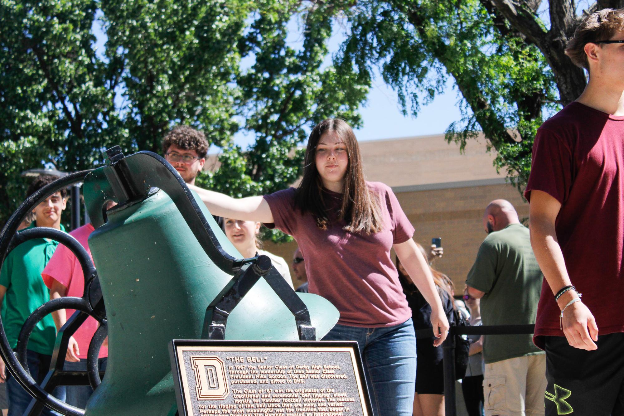 2025 Bell Ringing (Photos by Bree Stuhlsatz