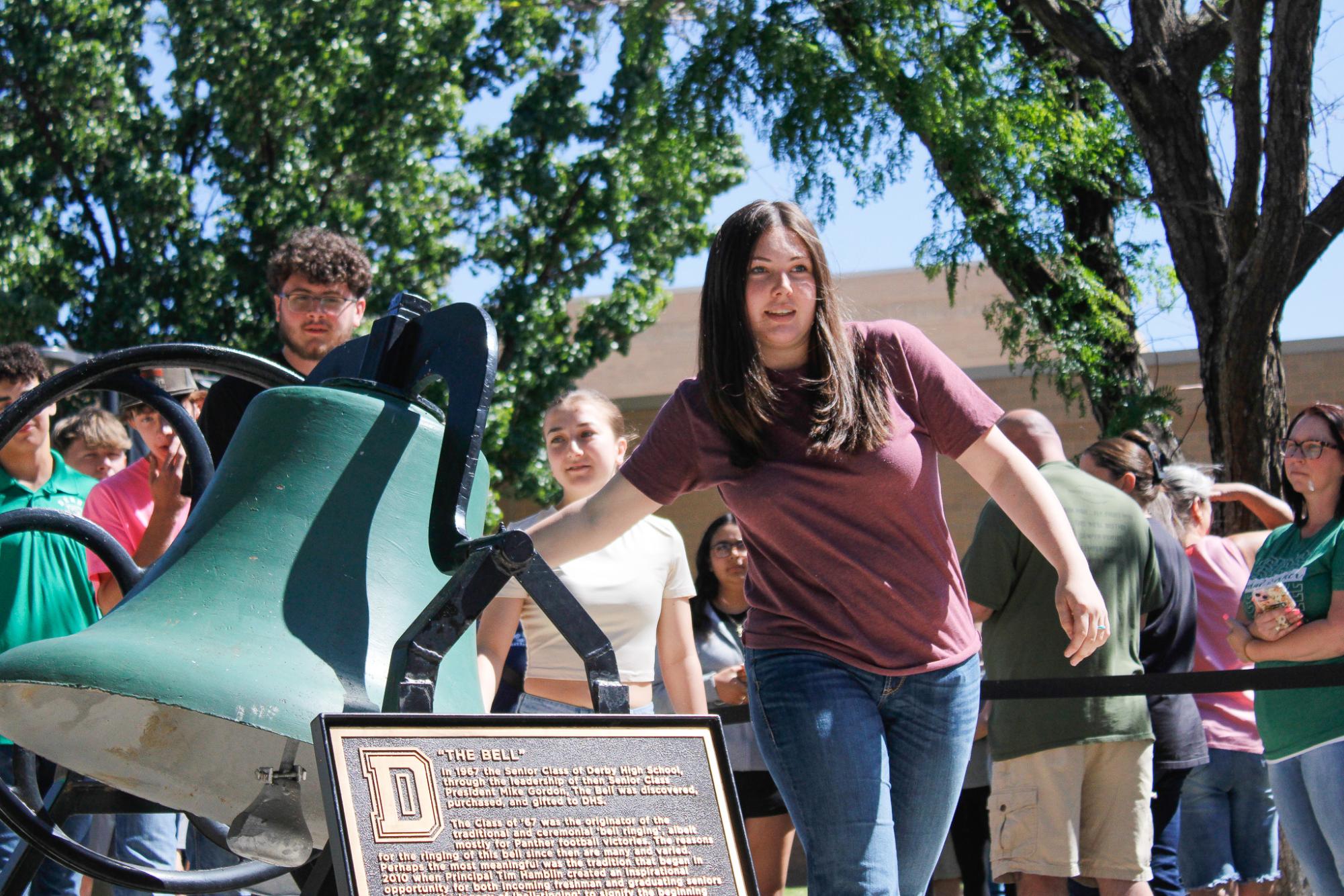 2025 Bell Ringing (Photos by Bree Stuhlsatz