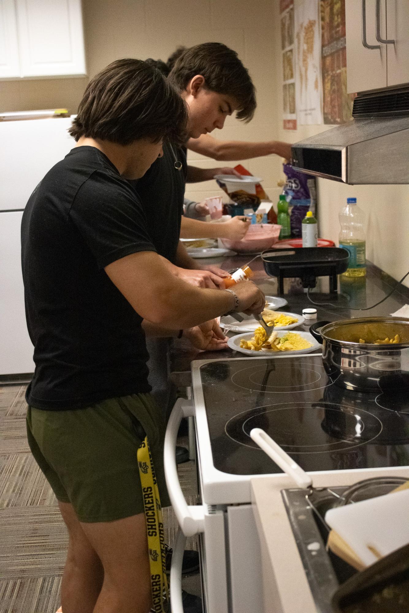 Cultural Cooking with Spanish 4 (Photos by Abbie Villarreal)