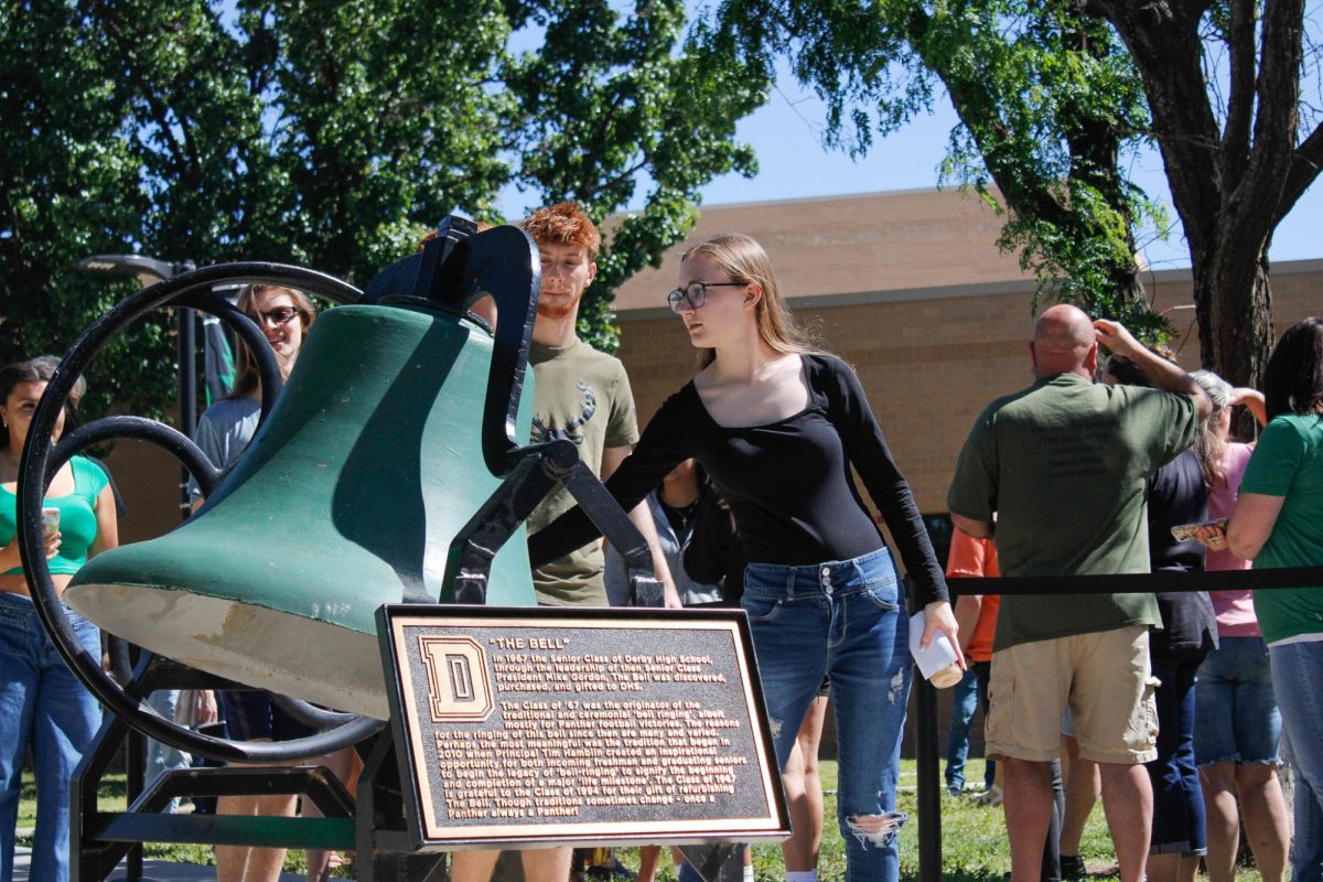 2025 ring the bell to signify their final day in high school. This has been a long time tradition for every senior who is graduating from the high school.