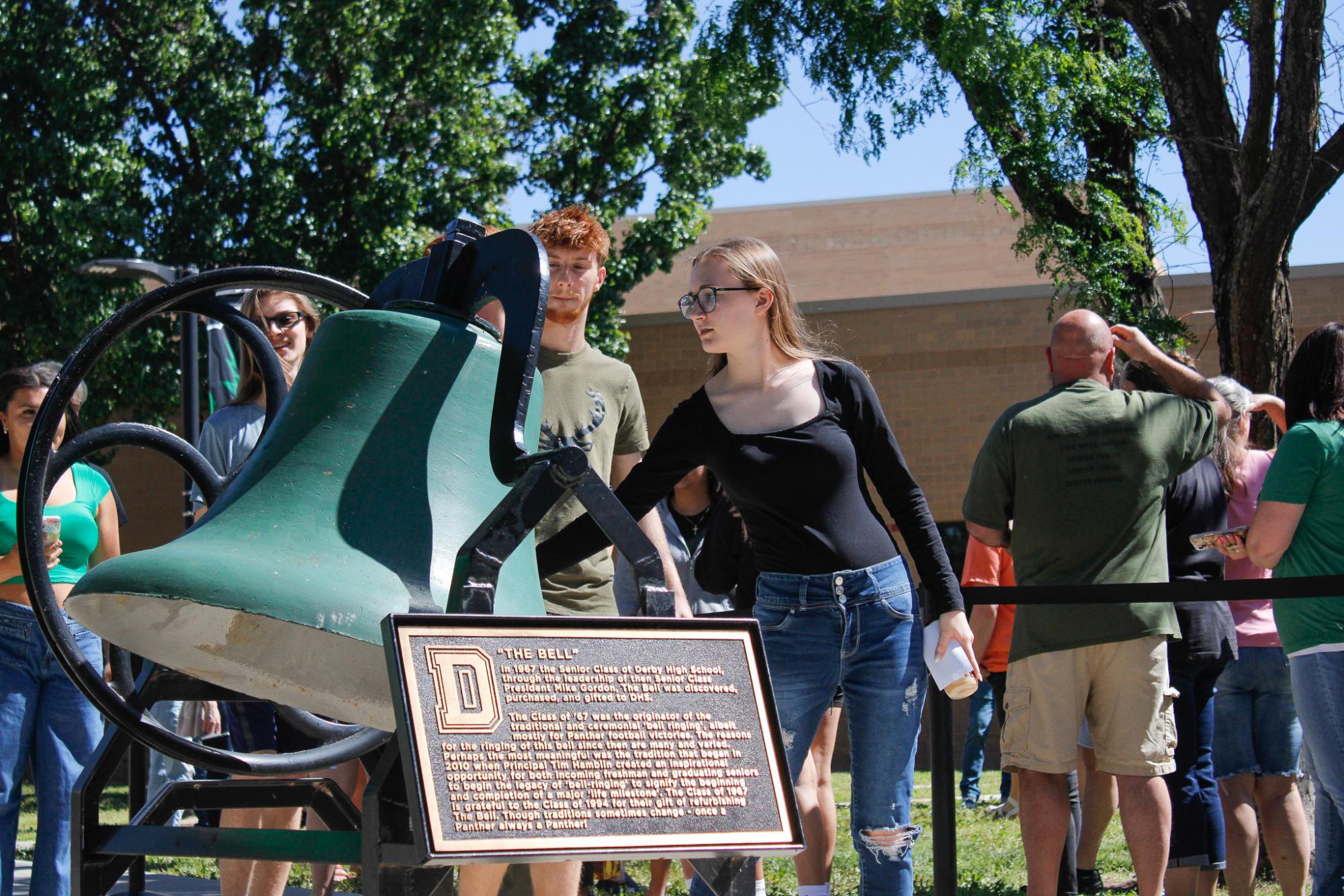 2025 Bell Ringing (Photos by Bree Stuhlsatz