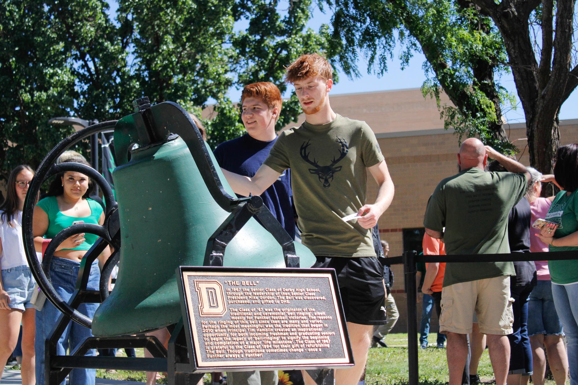 2025 Bell Ringing (Photos by Bree Stuhlsatz