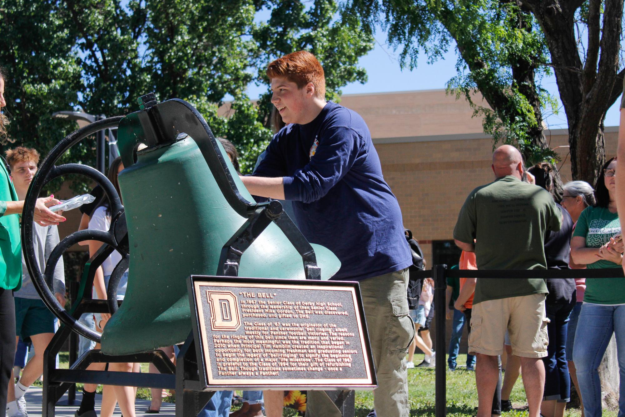 2025 Bell Ringing (Photos by Bree Stuhlsatz