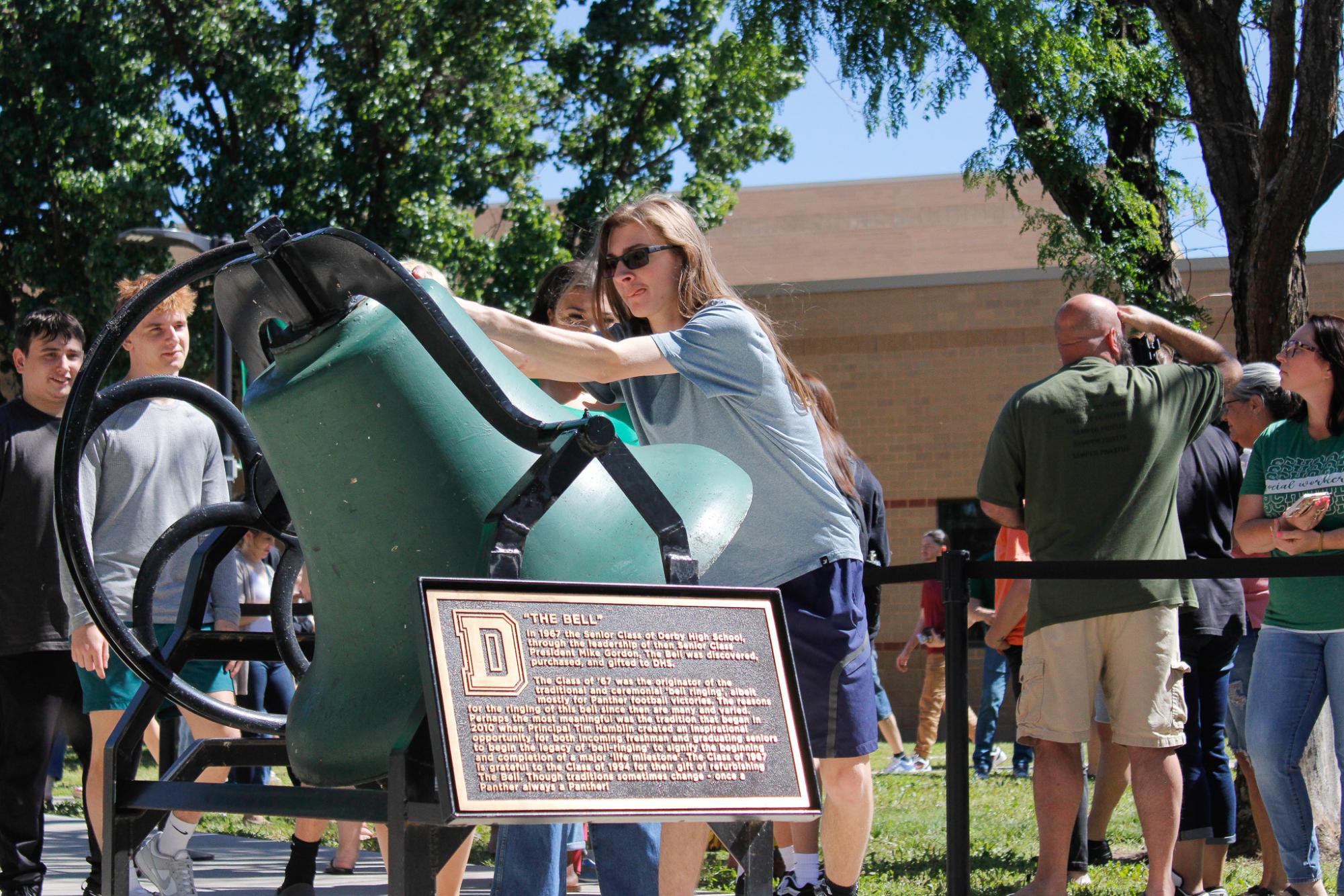 2025 Bell Ringing (Photos by Bree Stuhlsatz