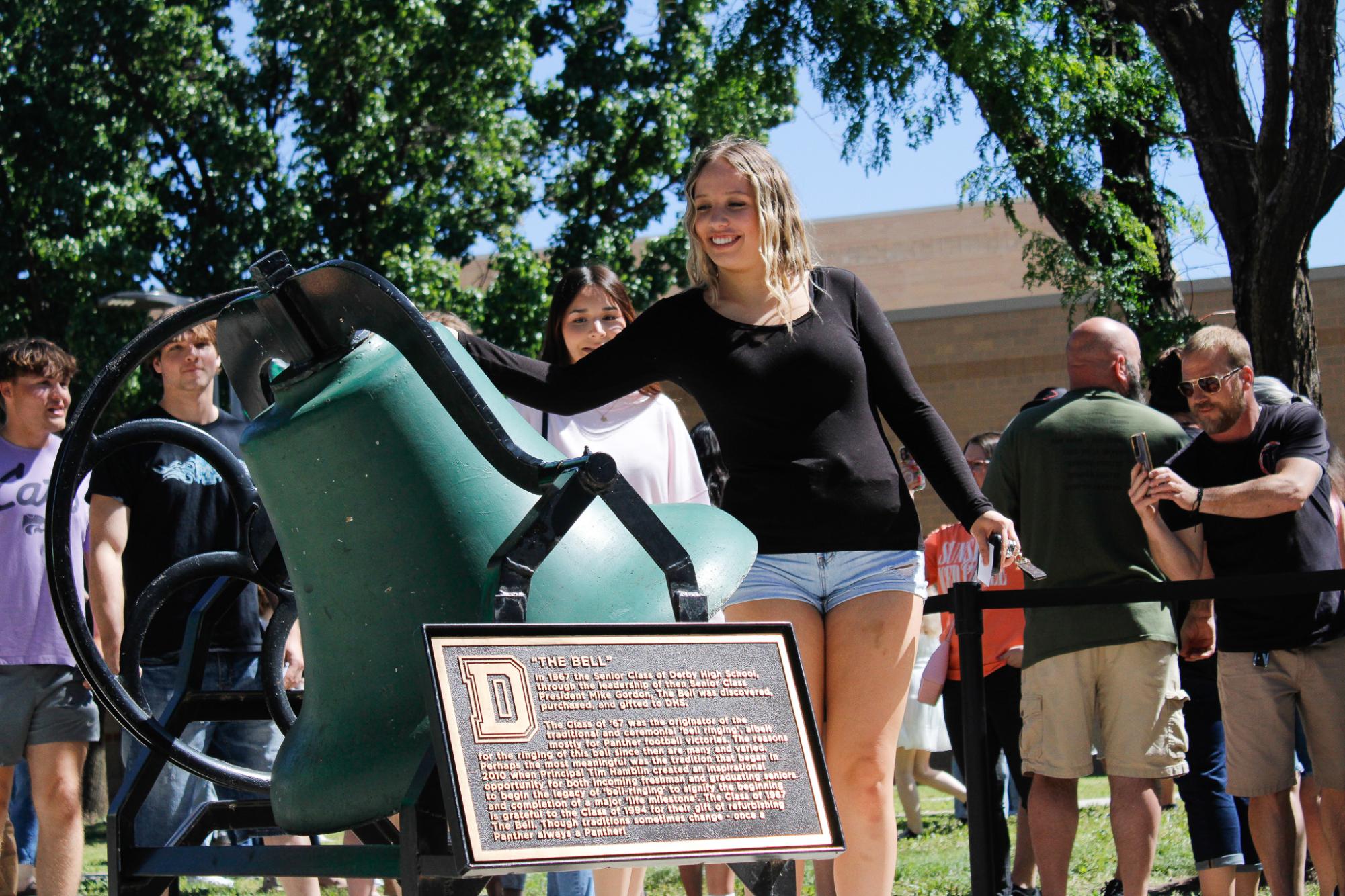 2025 Bell Ringing (Photos by Bree Stuhlsatz