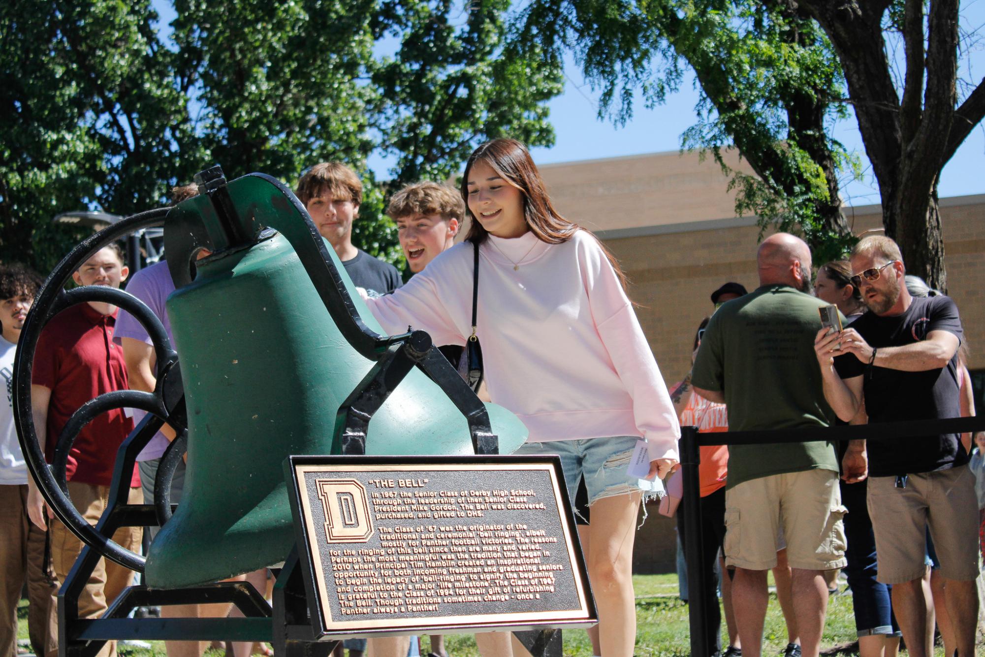 2025 Bell Ringing (Photos by Bree Stuhlsatz