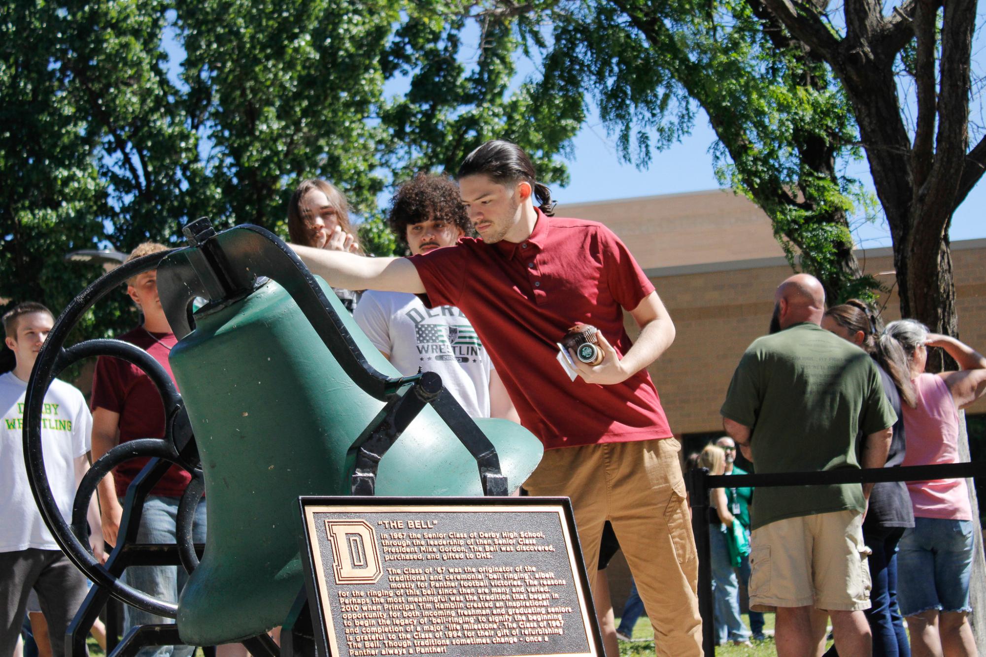 2025 Bell Ringing (Photos by Bree Stuhlsatz
