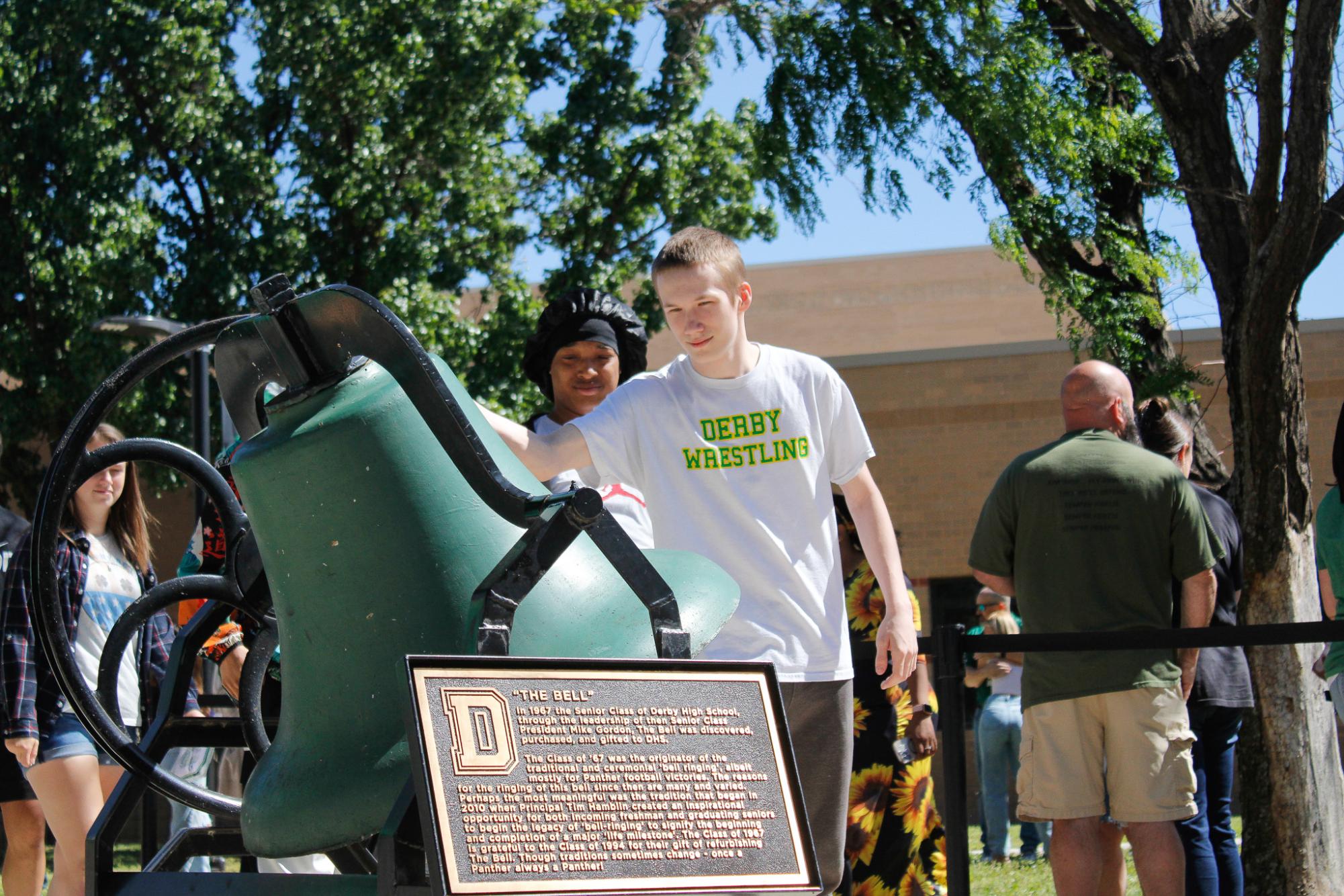 2025 Bell Ringing (Photos by Bree Stuhlsatz