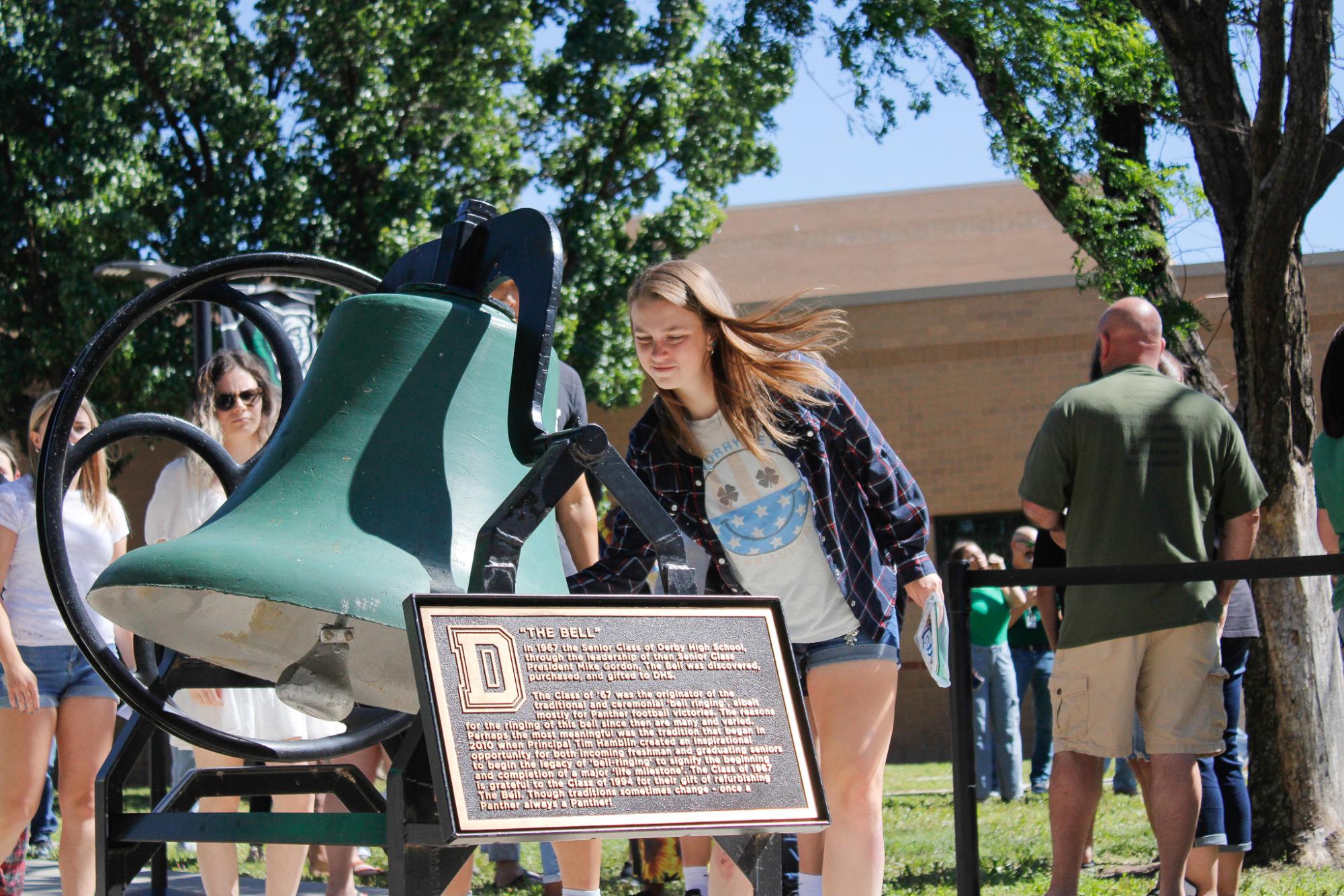 2025 Bell Ringing (Photos by Bree Stuhlsatz