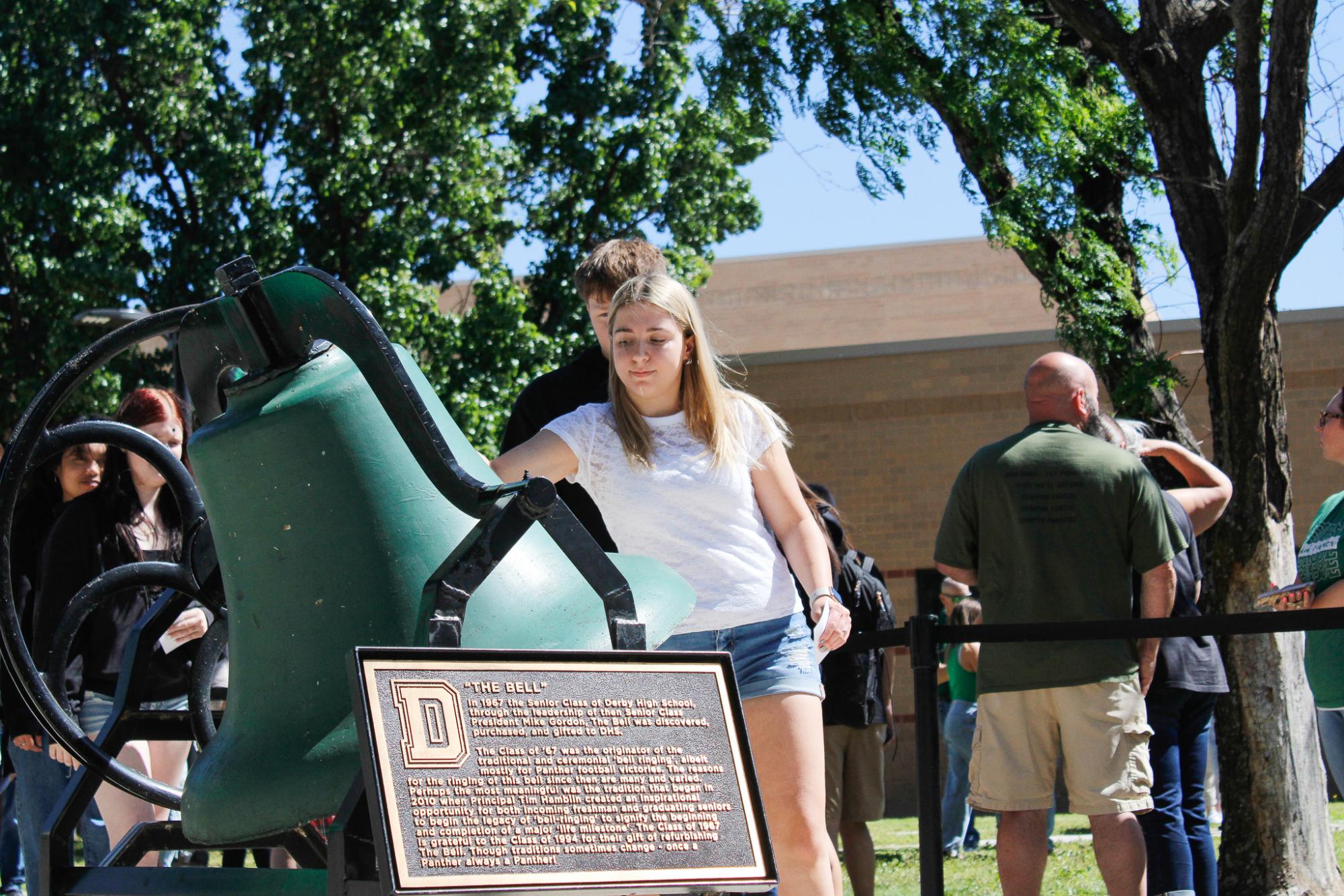 2025 Bell Ringing (Photos by Bree Stuhlsatz